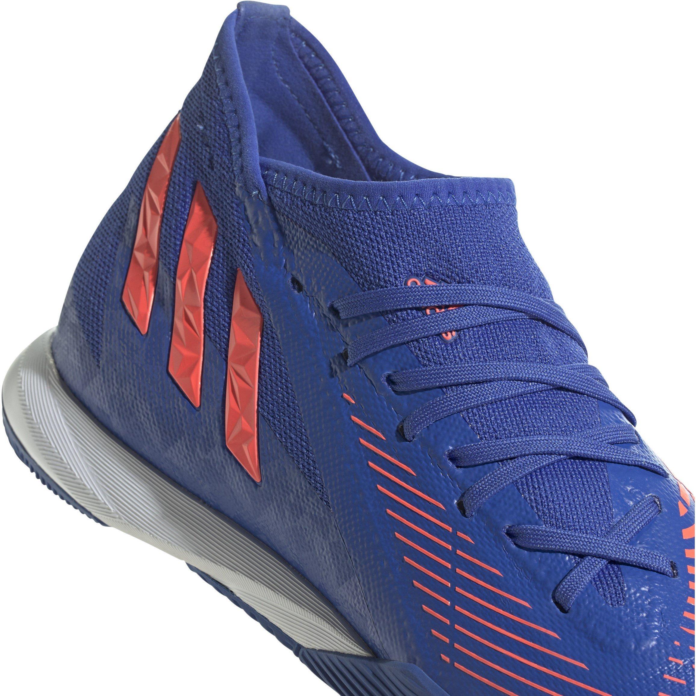 Blu/Arancione - adidas - Predator Edge .3 Indoor Football Trainers - 7