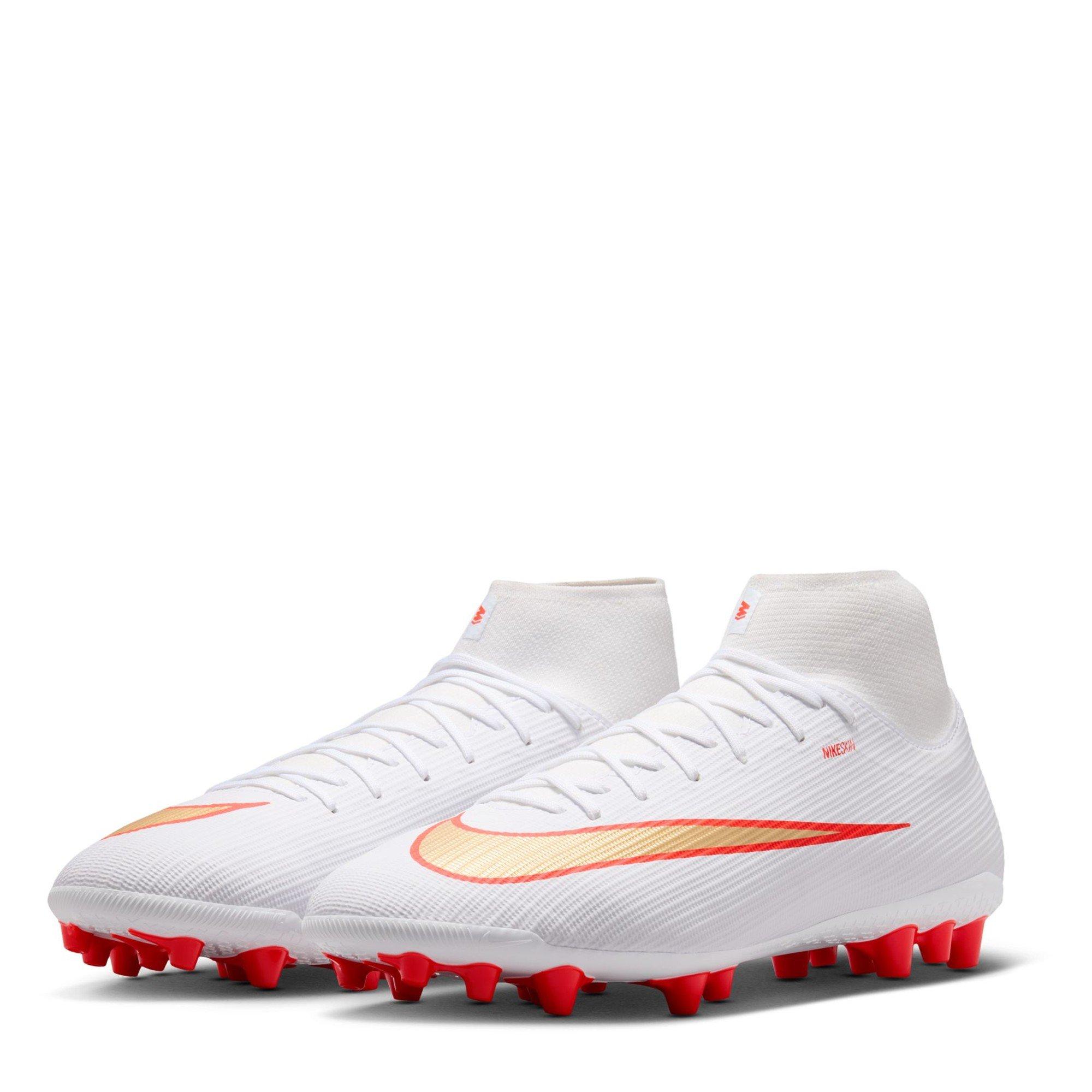 White/Red - Nike - Men's Mercurial Academy Astro Turf Football Boot - 4
