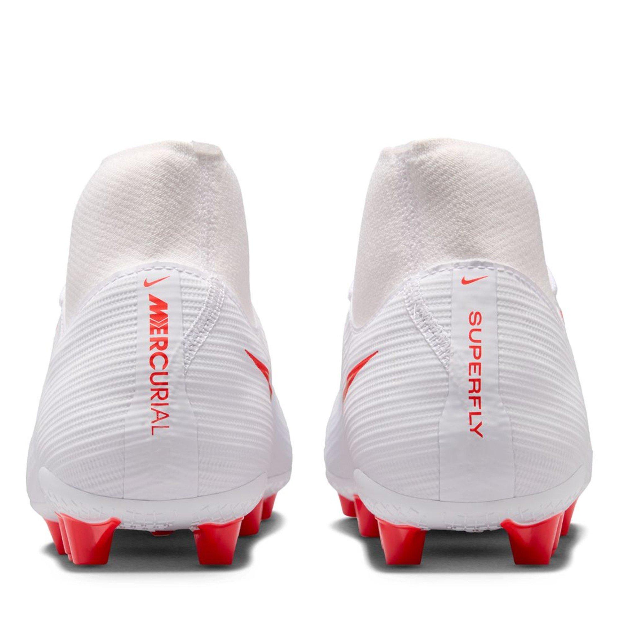 White/Red - Nike - Men's Mercurial Academy Astro Turf Football Boot - 5