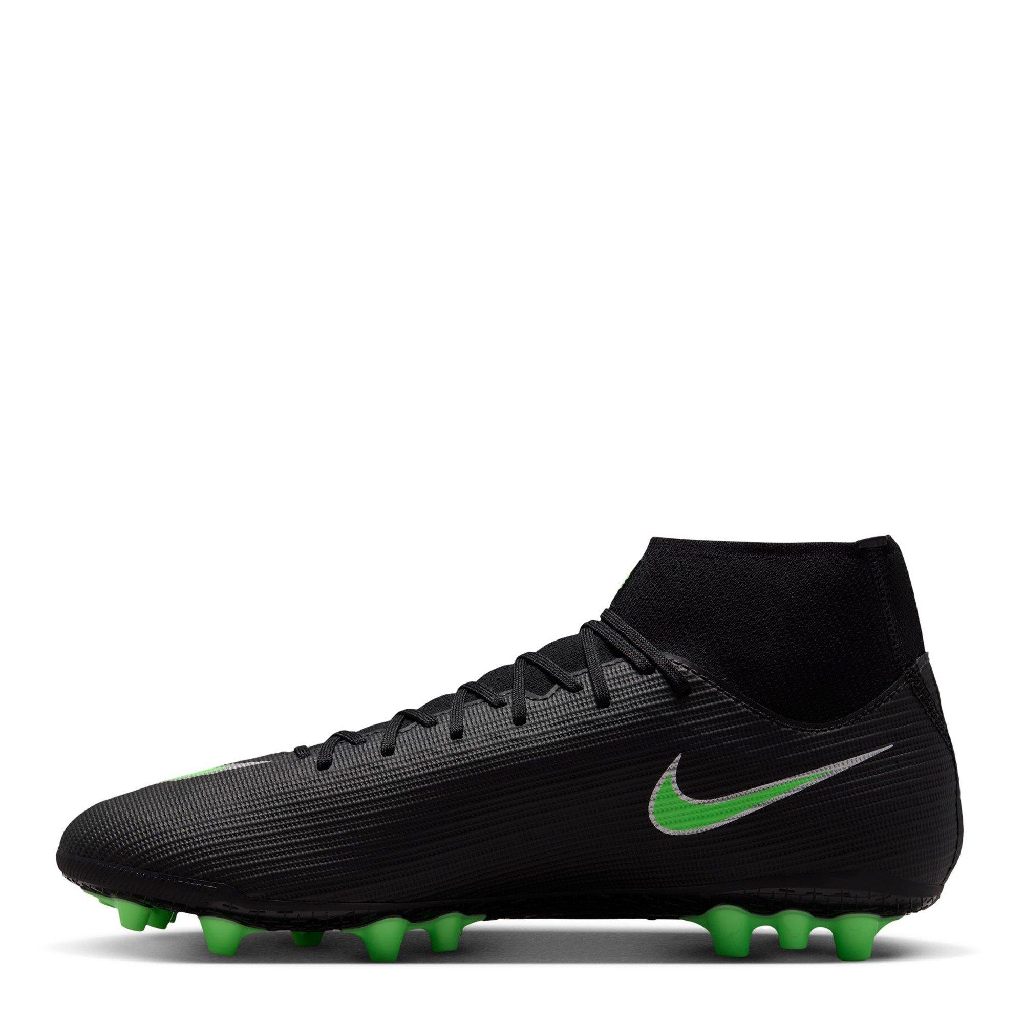 Black/Green - Nike - Men's Mercurial Academy Astro Turf Football Boot - 2