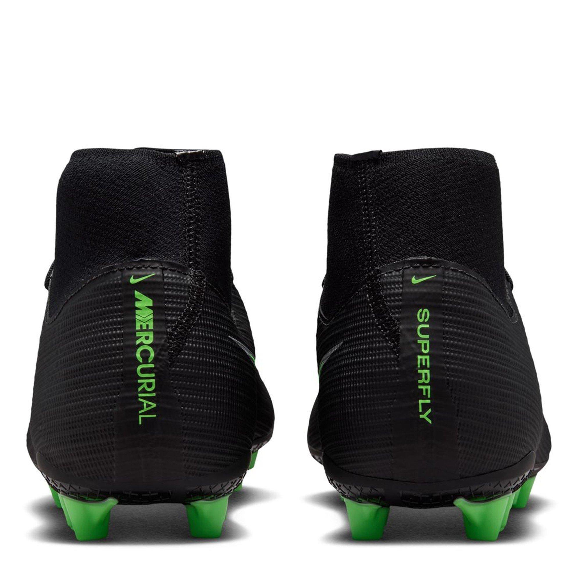 Black/Green - Nike - Men's Mercurial Academy Astro Turf Football Boot - 5