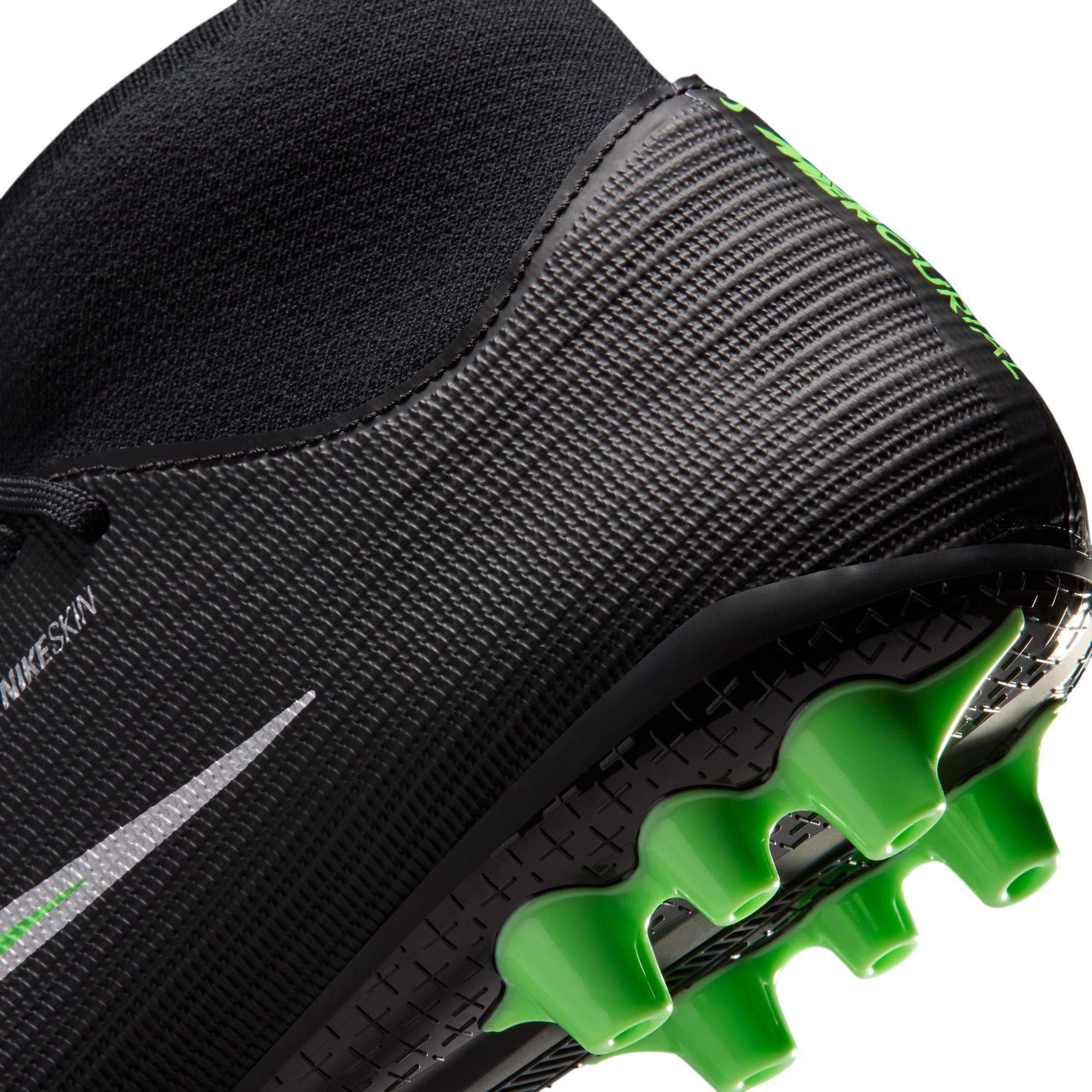 Black/Green - Nike - Men's Mercurial Academy Astro Turf Football Boot - 9