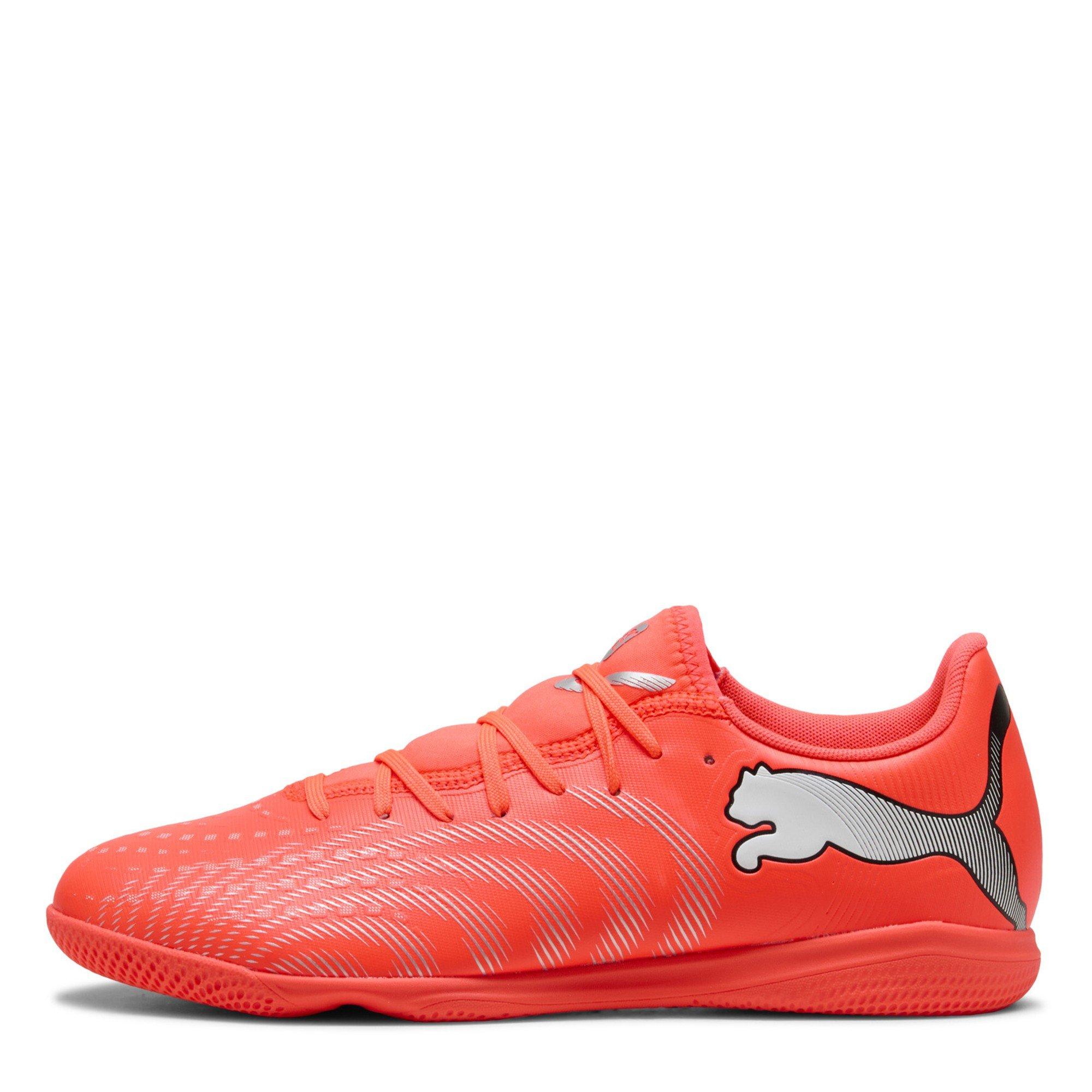 Red/Wht-Silver - Puma - Men's Indoor Football Boots - 2