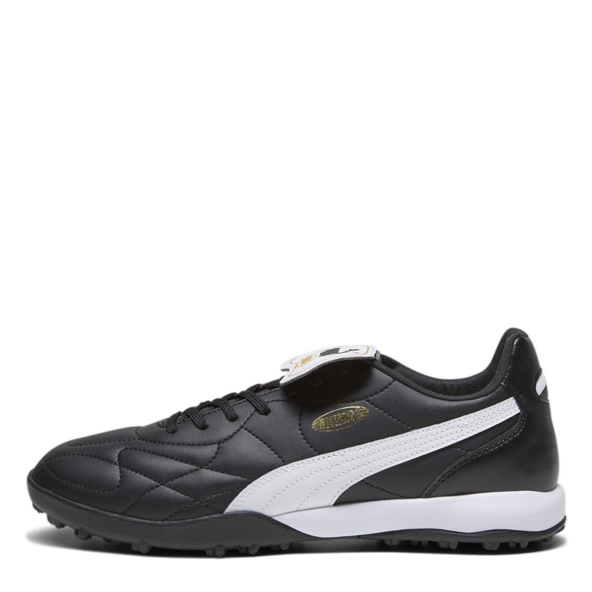 Black/White - Puma - KING TOP Astro Turf Football Boot - 2