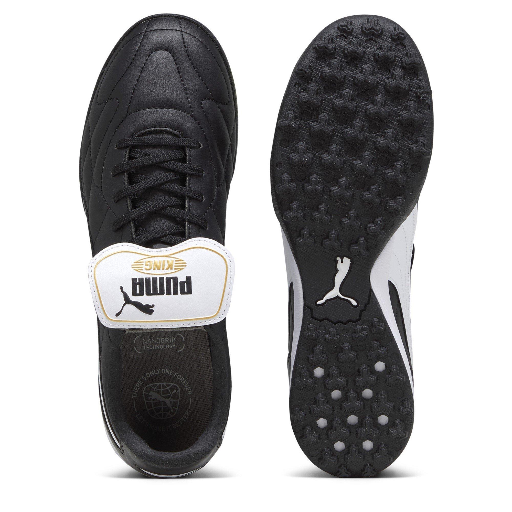 Black/White - Puma - KING TOP Astro Turf Football Boot - 4