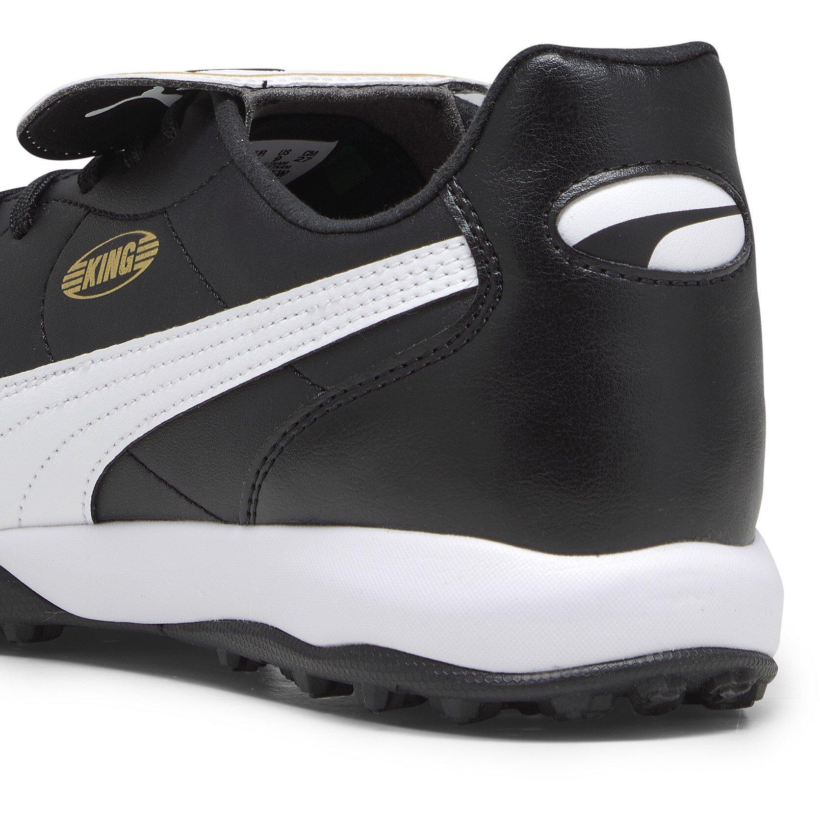 Black/White - Puma - KING TOP Astro Turf Football Boot - 6