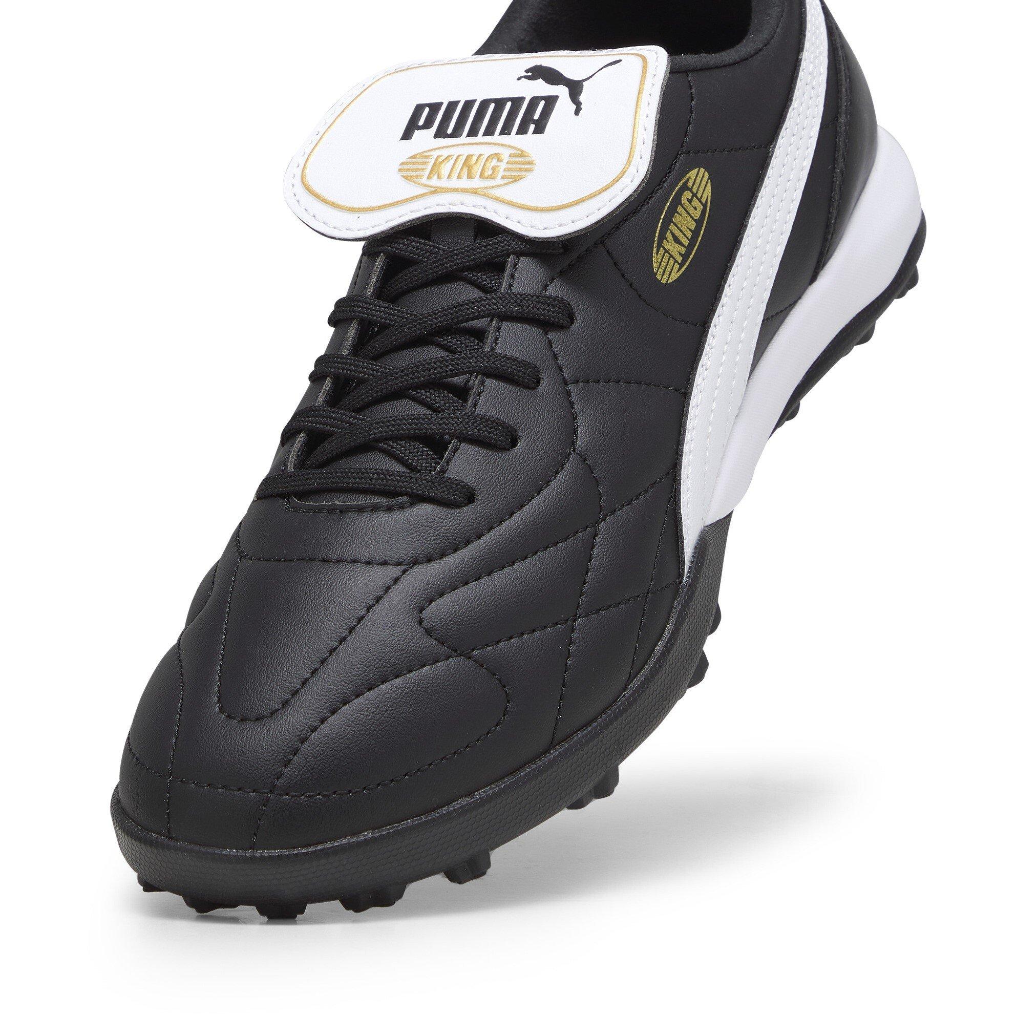 Black/White - Puma - KING TOP Astro Turf Football Boot - 8