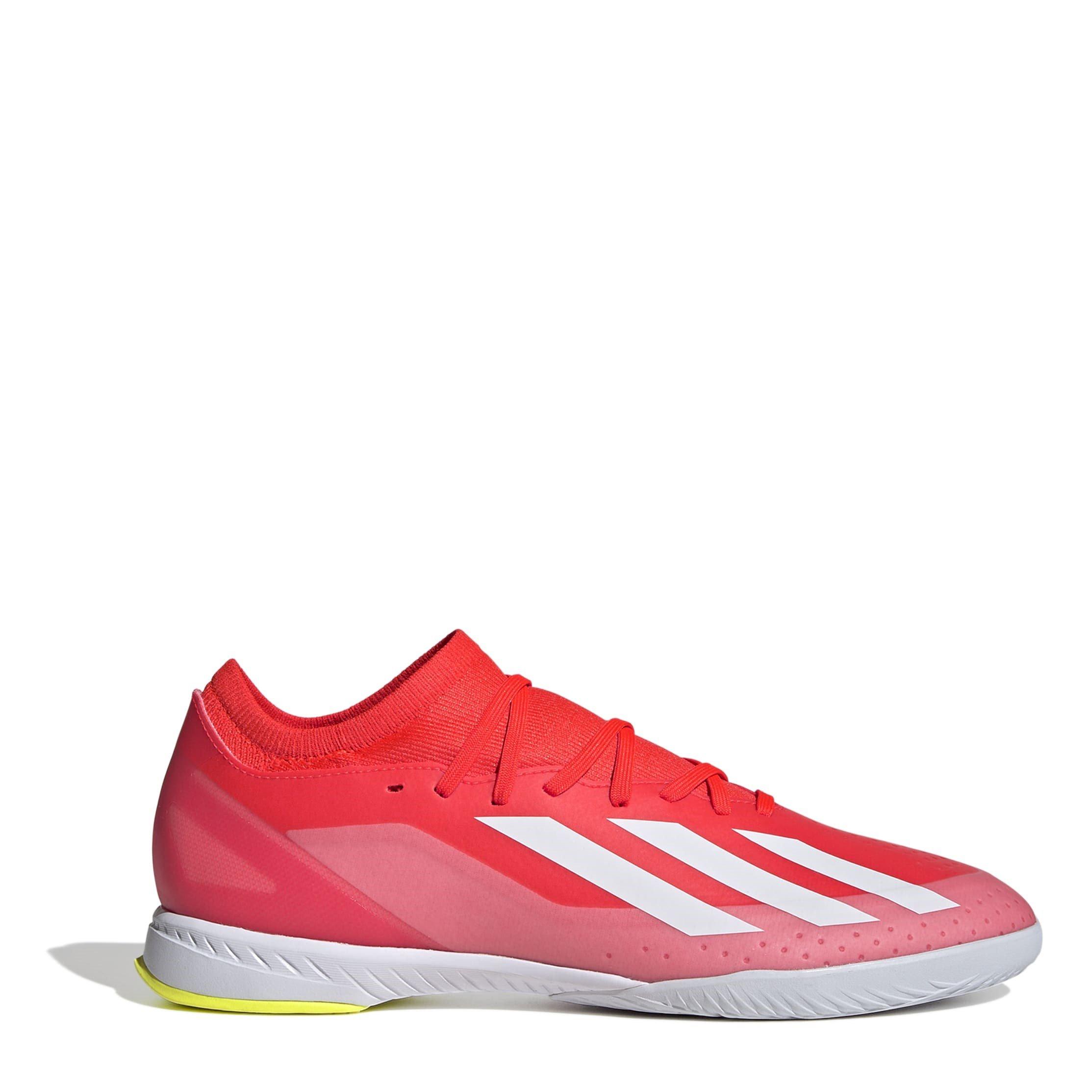 Solar Red/Ftwr - adidas - X Crazyfast League Indoor Football Boots Mens - 1