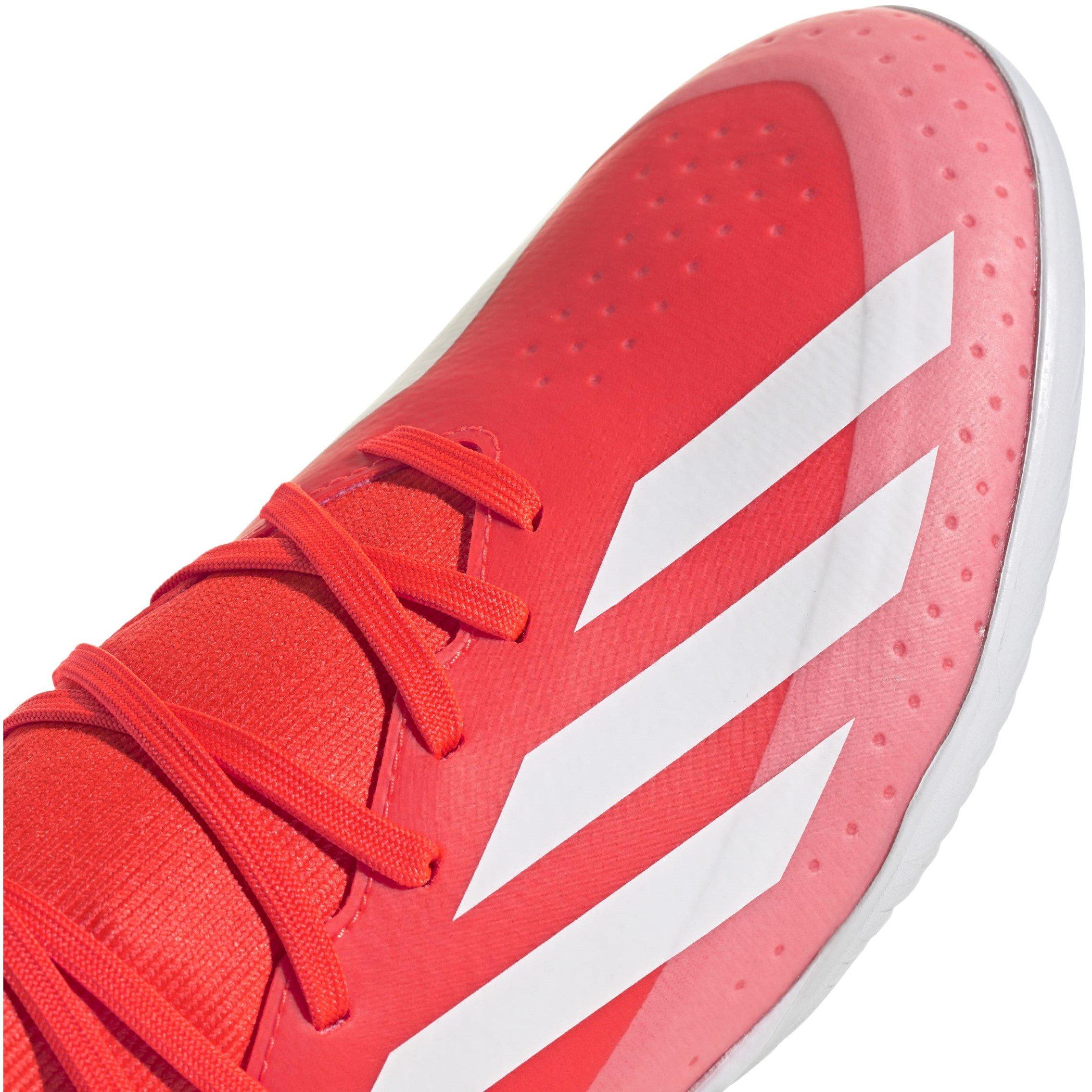 Adidas red throwing shoes best sale