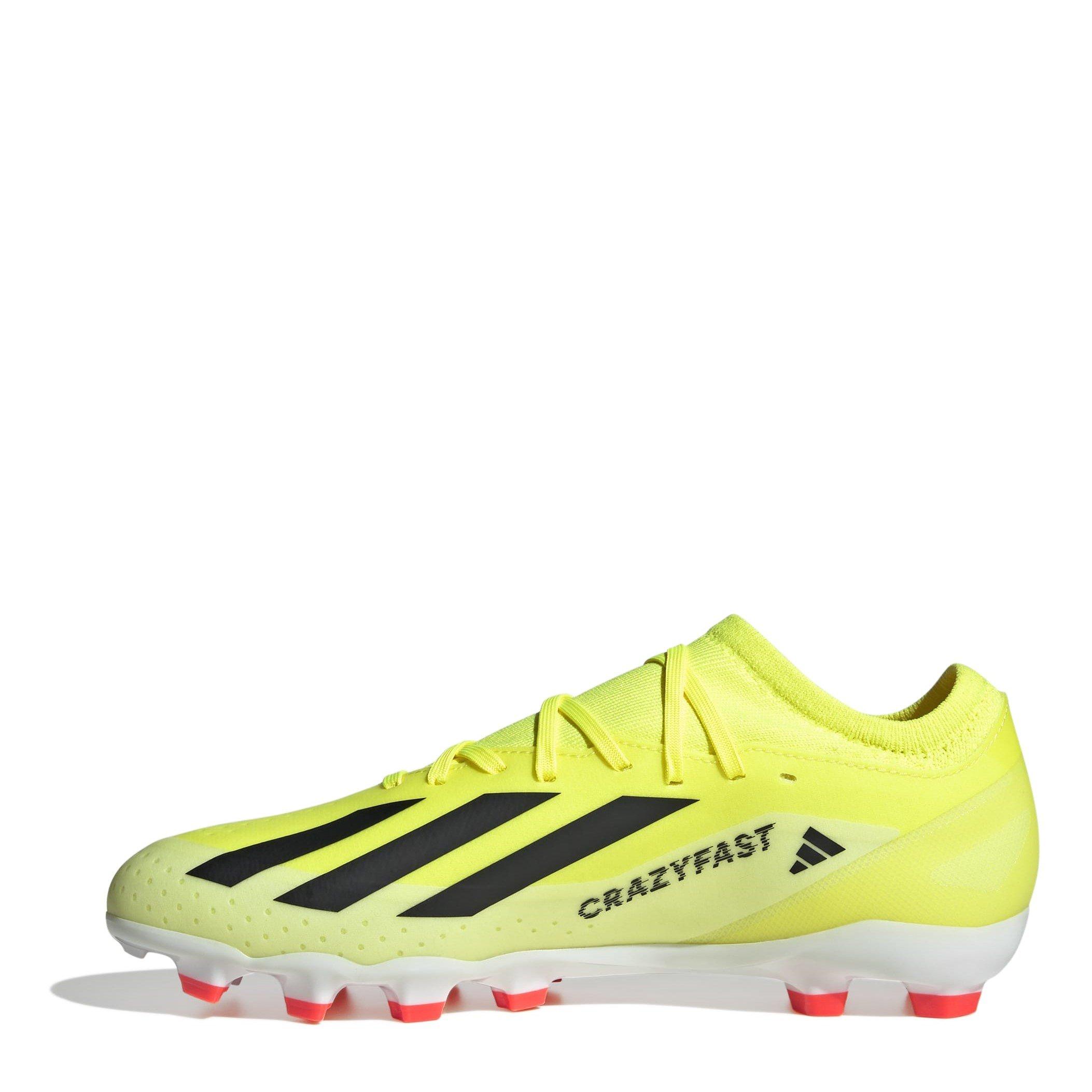 Tesoye/Cblack/F - adidas - X Crazyfast League Multi Ground Football Boots Mens - 2