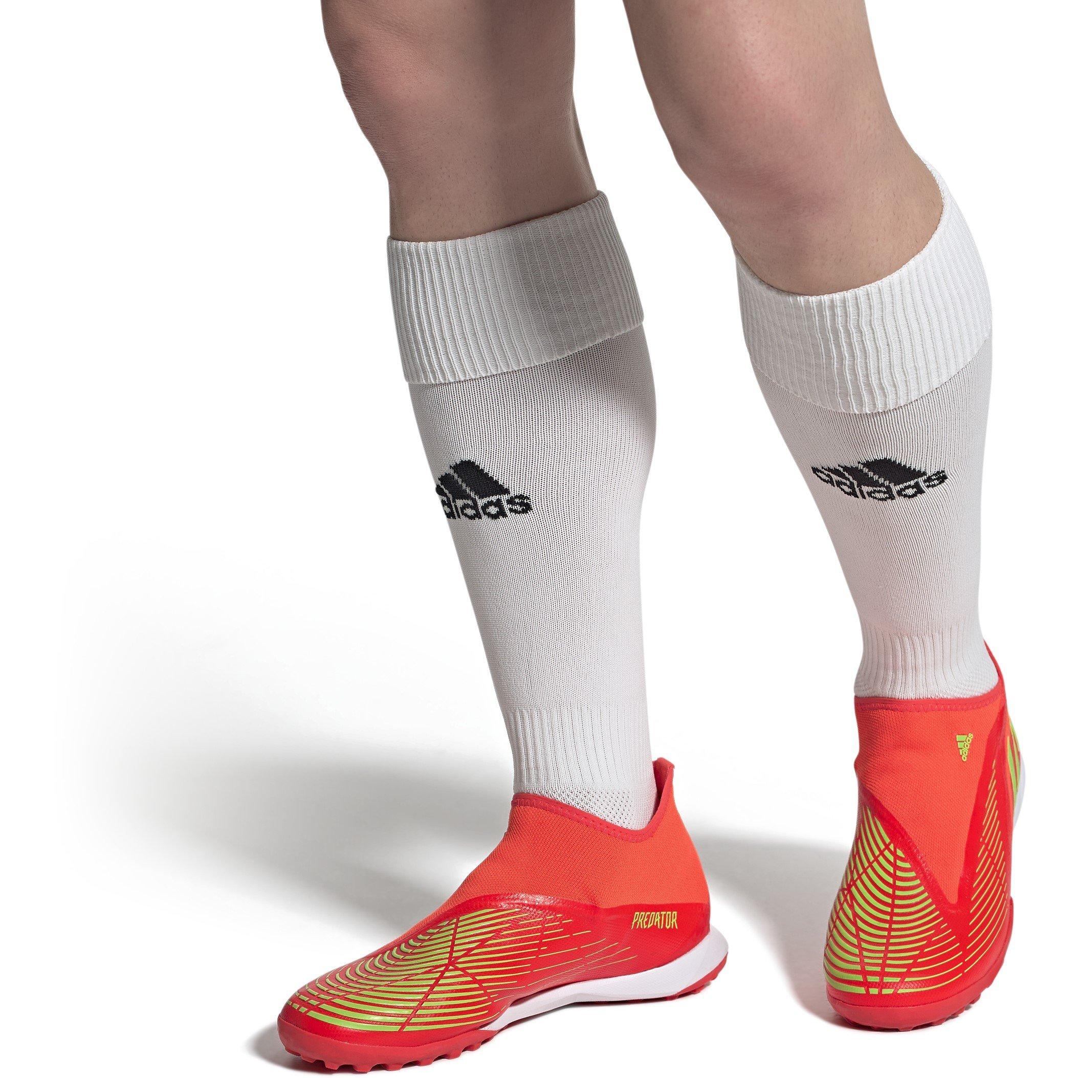 Red/Green - adidas - Predator .3 Laceless Astro Turf Trainers - 12