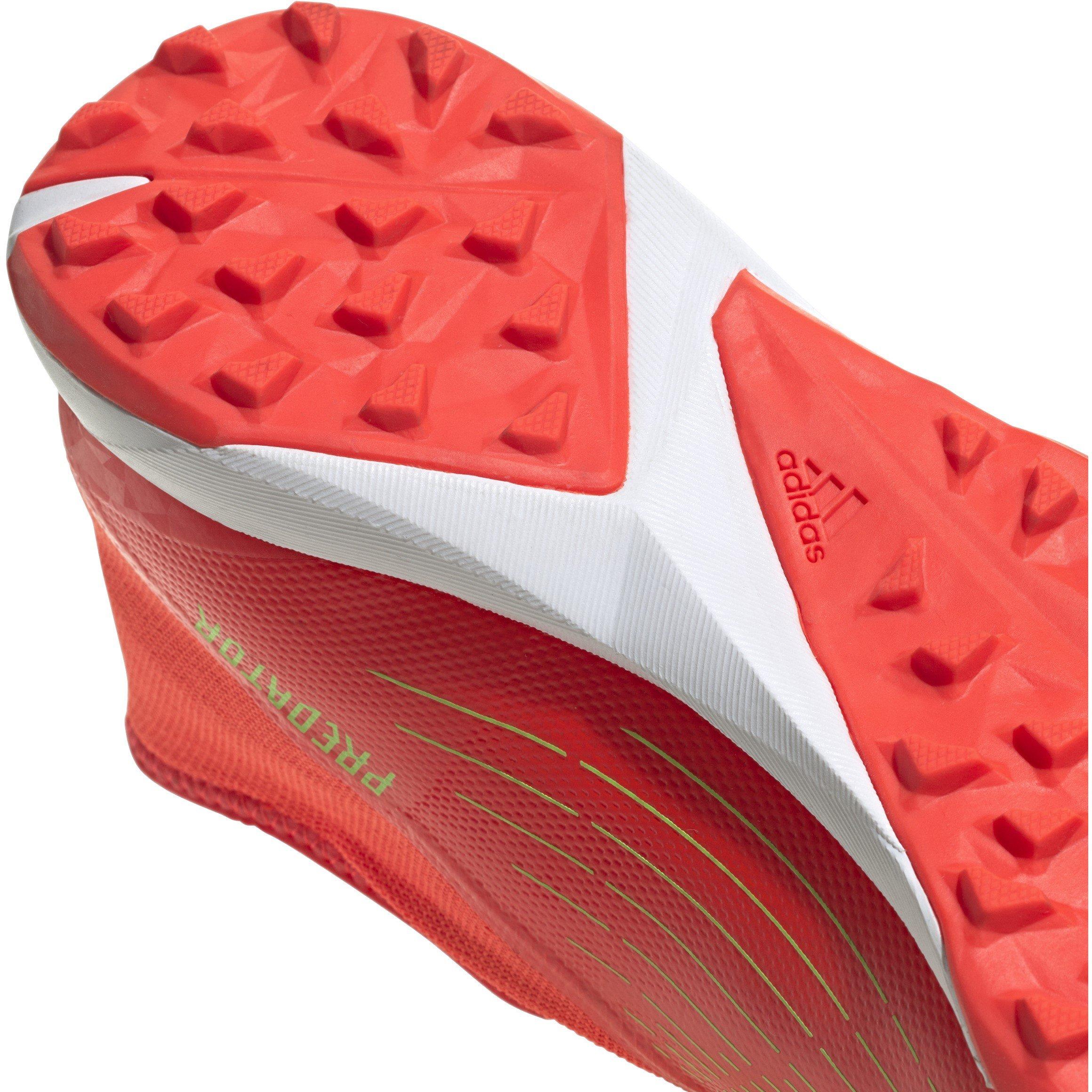 Red/Green - adidas - Predator .3 Laceless Astro Turf Trainers - 9