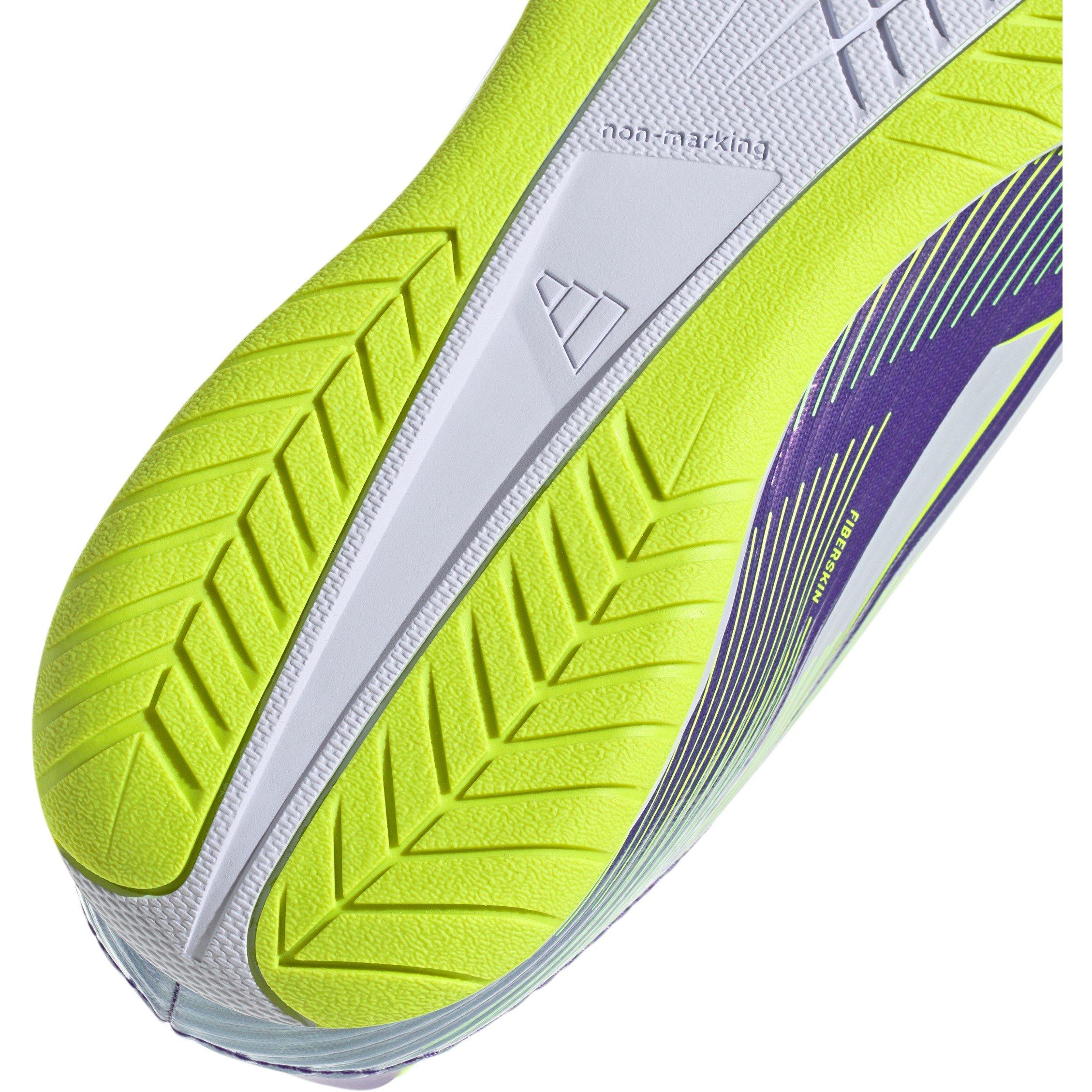 Purple/White - adidas - F50 Club Adults Indoor Football Boots - 8