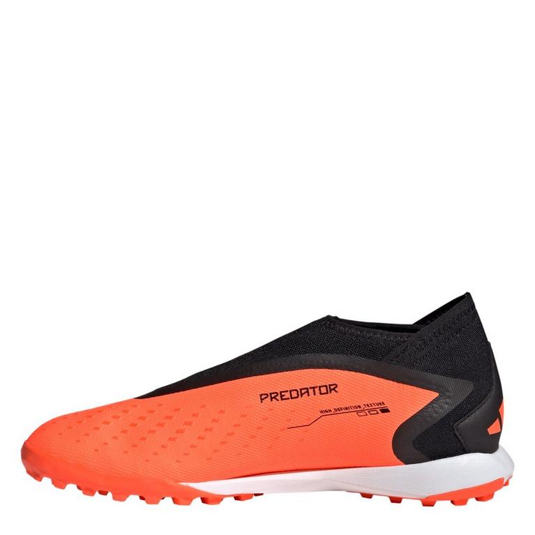 Orange/Noir - adidas - Predator Accuracy.3 Laceless Astro Turf Trainers - 2