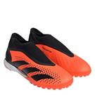 Orange/Noir - adidas - Predator Accuracy.3 Laceless Astro Turf Trainers - 3