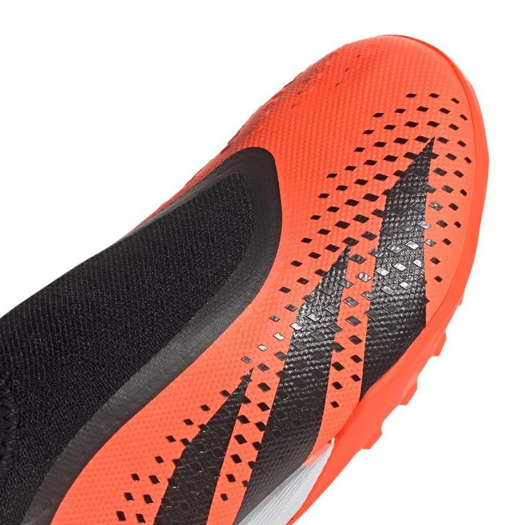 Orange/Noir - adidas - Predator Accuracy.3 Laceless Astro Turf Trainers - 7