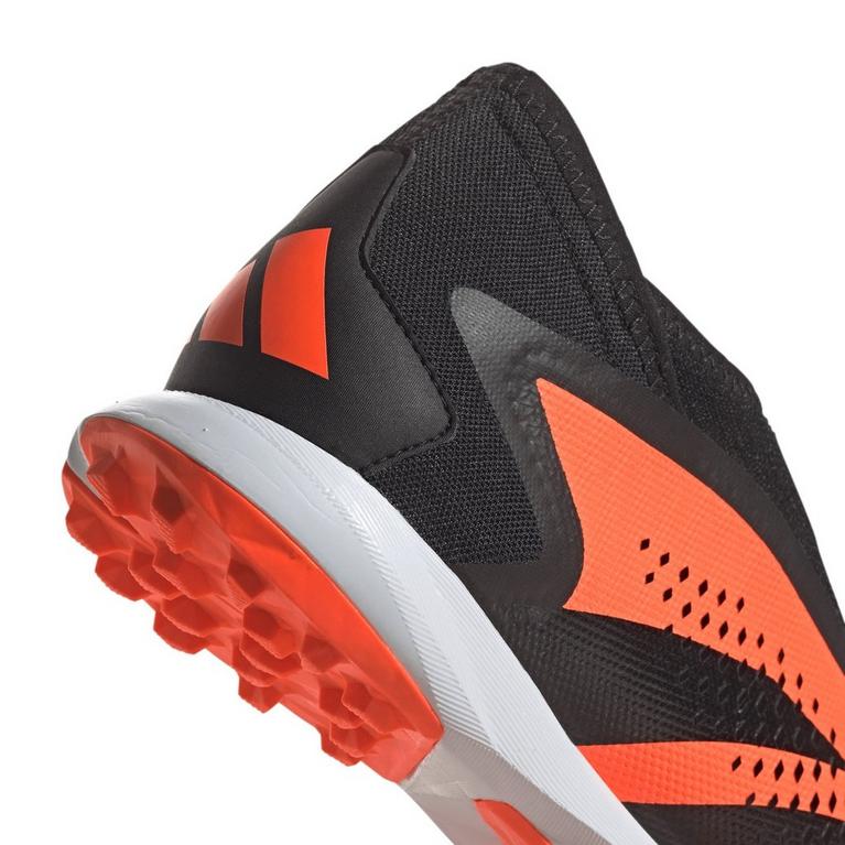 Orange/Noir - adidas - Predator Accuracy.3 Laceless Astro Turf Trainers - 8