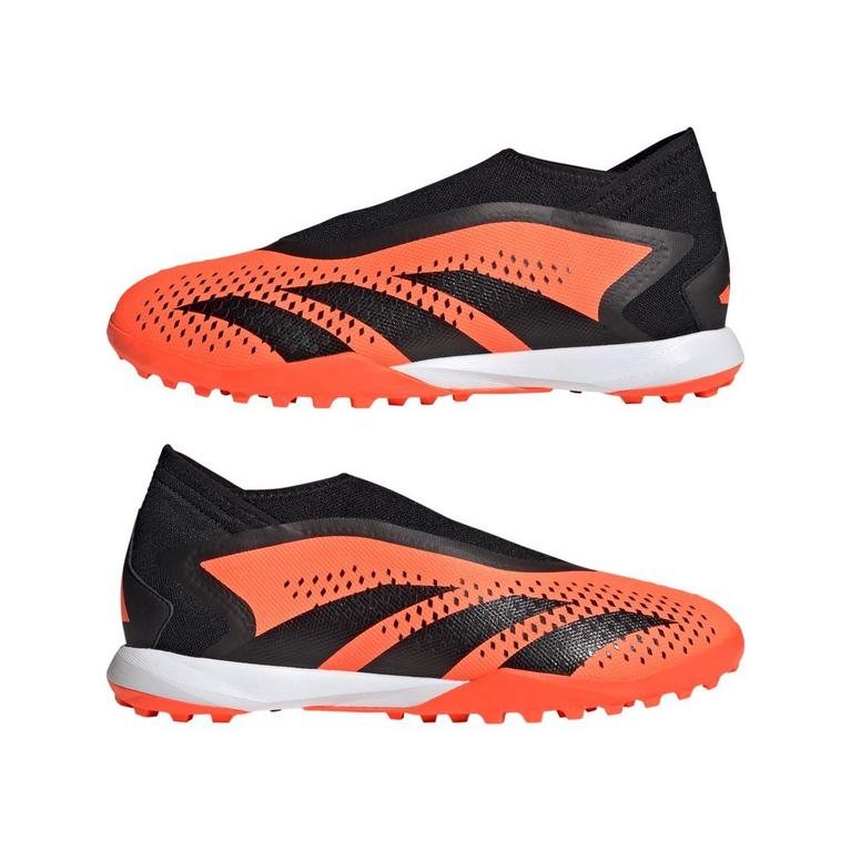 Orange/Noir - adidas - Predator Accuracy.3 Laceless Astro Turf Trainers - 9