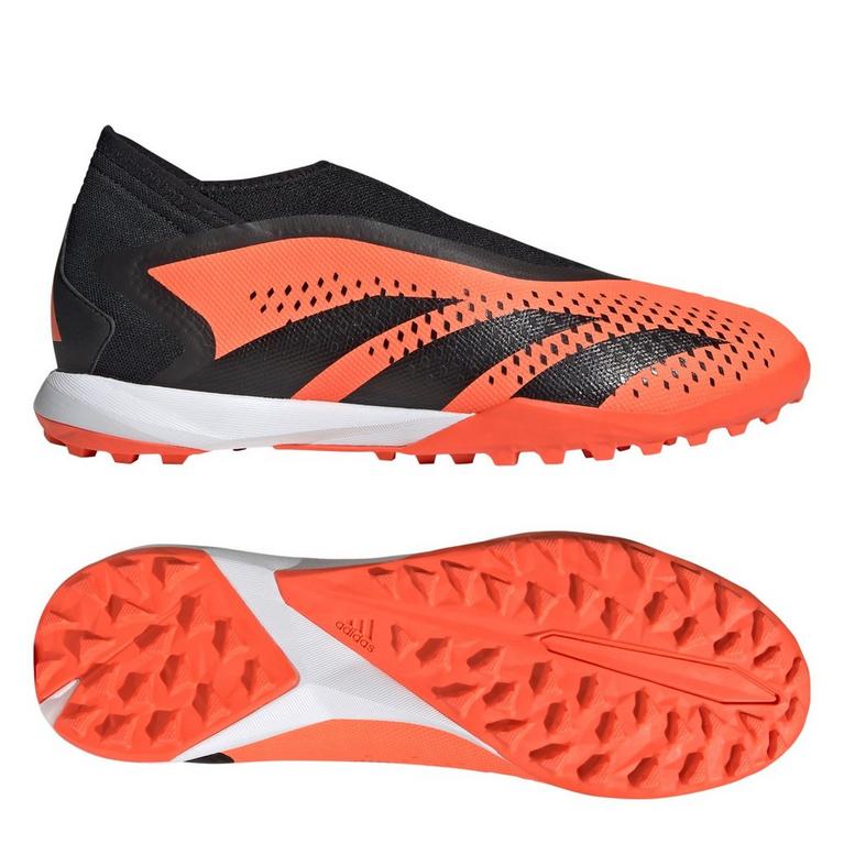 Orange/Noir - adidas - Predator Accuracy.3 Laceless Astro Turf Trainers - 10