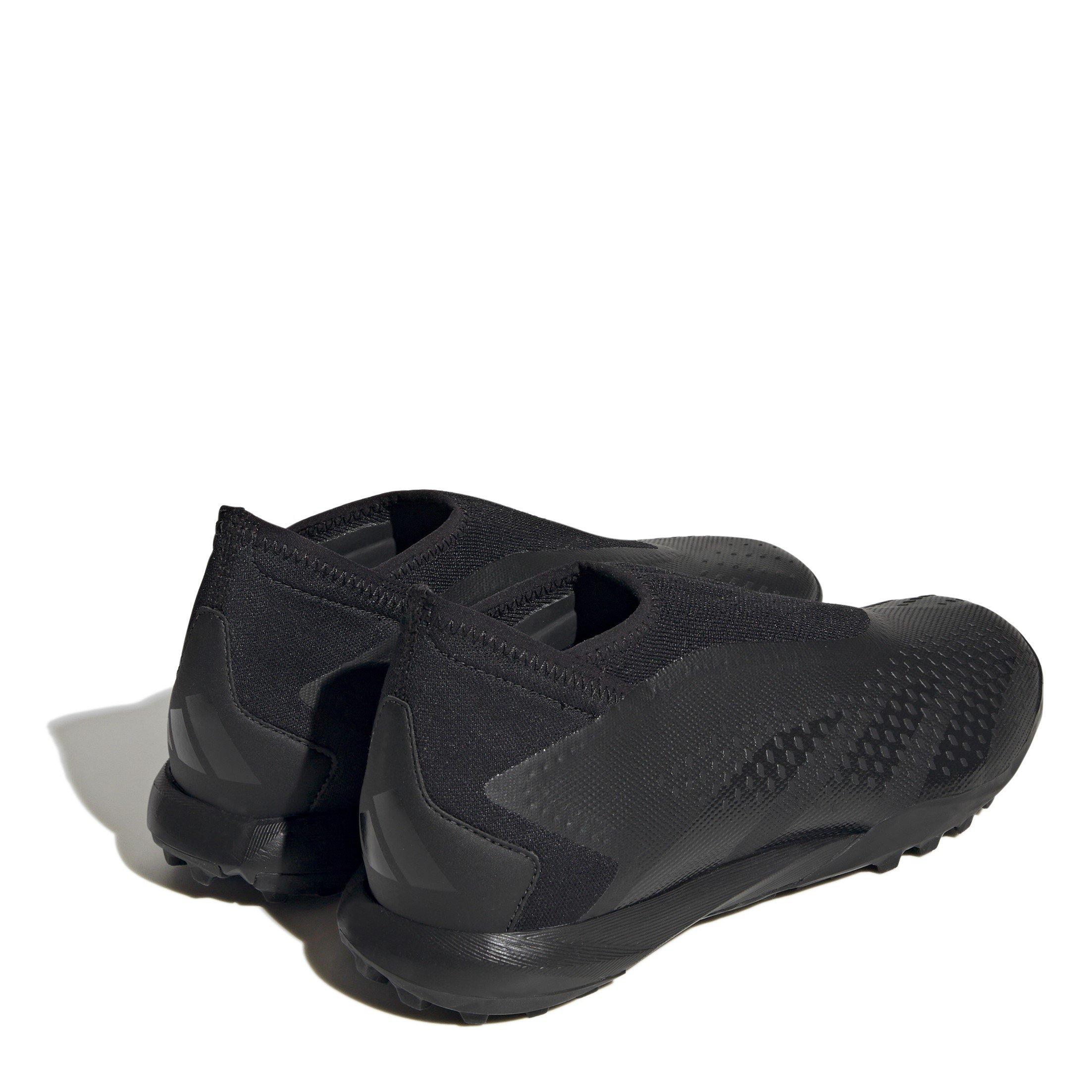 Zwart/Zwart - adidas - Predator Accuracy.3 Laceless Astro Turf Trainers - 4