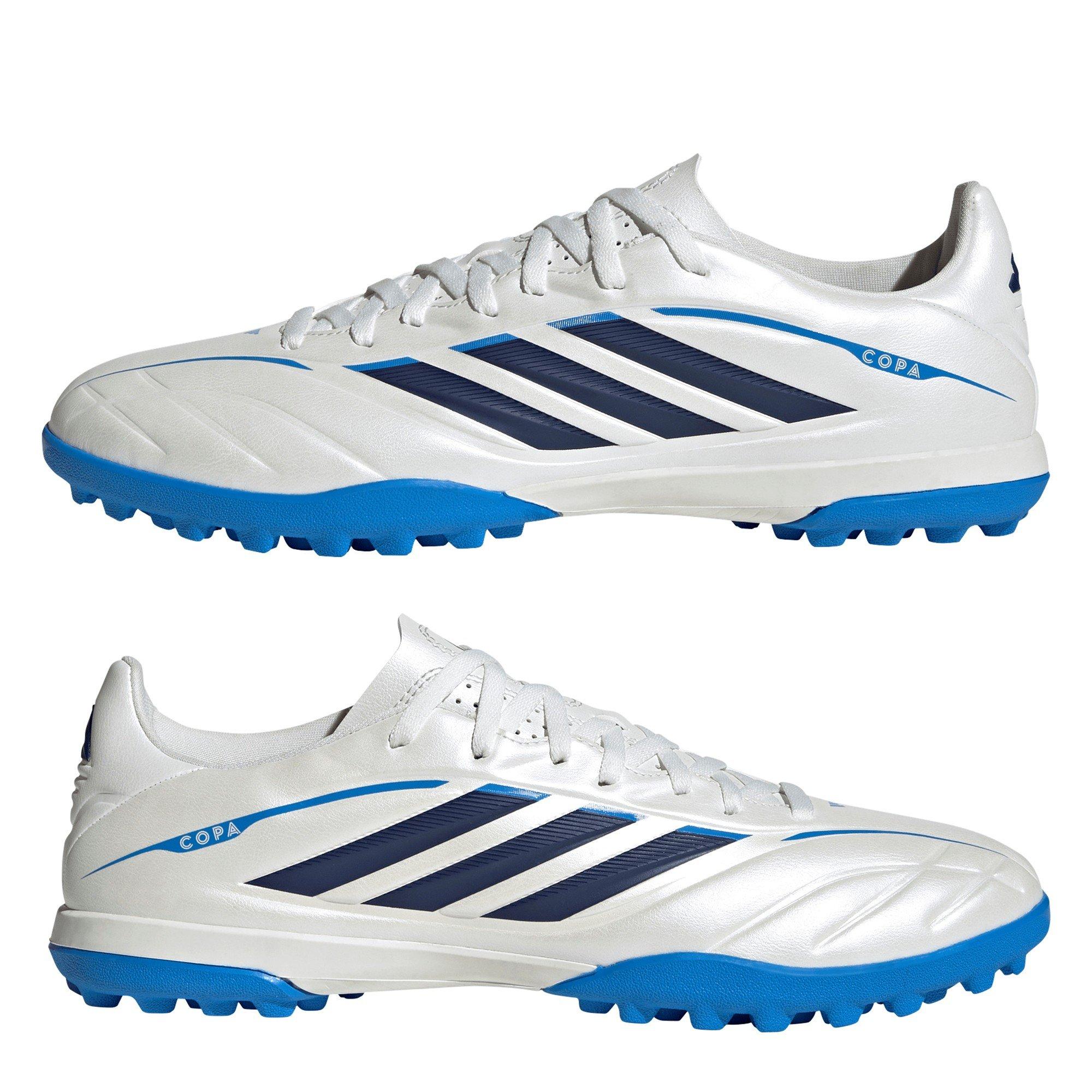 Wht/Blk/Blu - adidas - Men's Copa Club Astro Turf Football Boots - 9