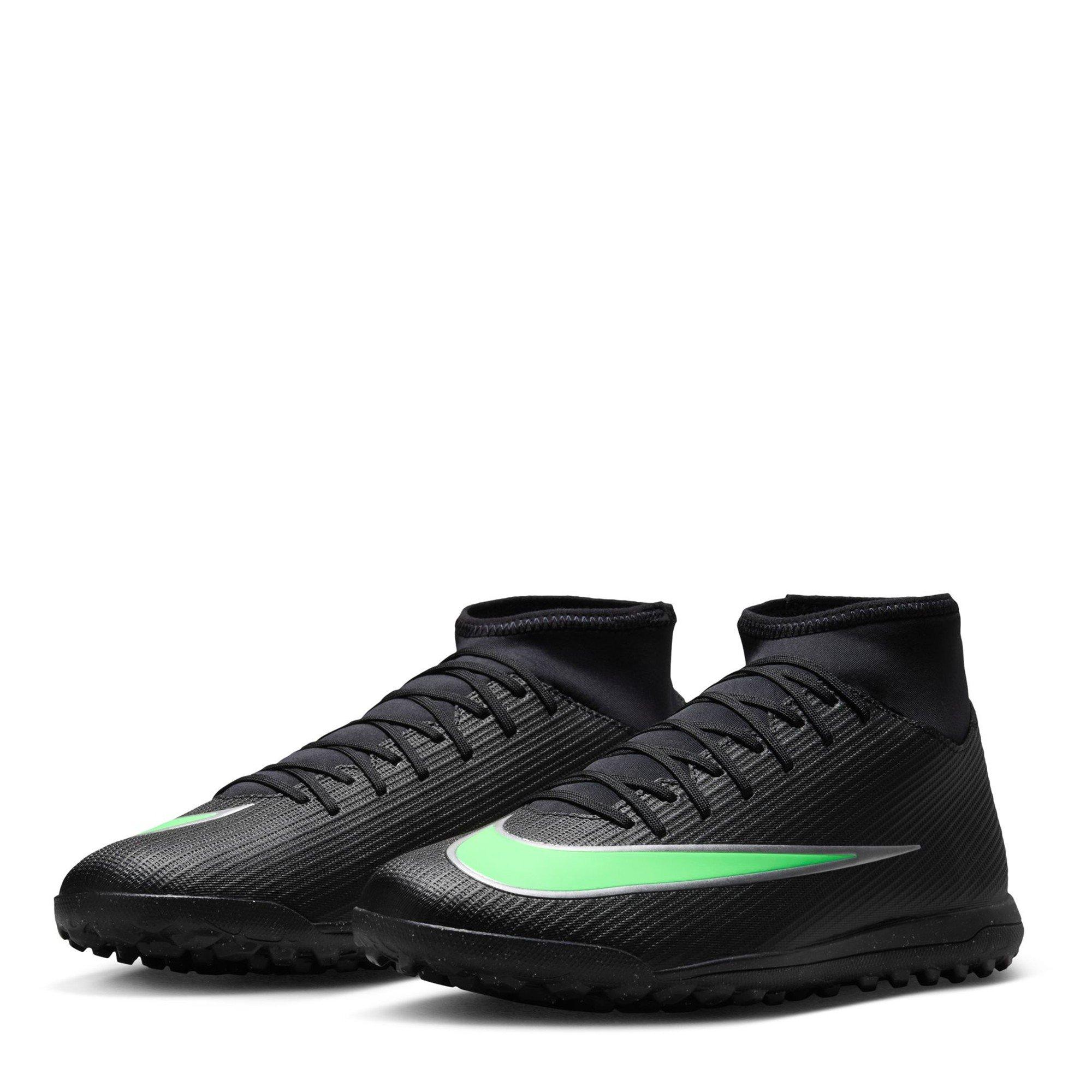 Black/Green - Nike - Men's Mercurial Club Slim Fit Astro Turf Football Boot - 4