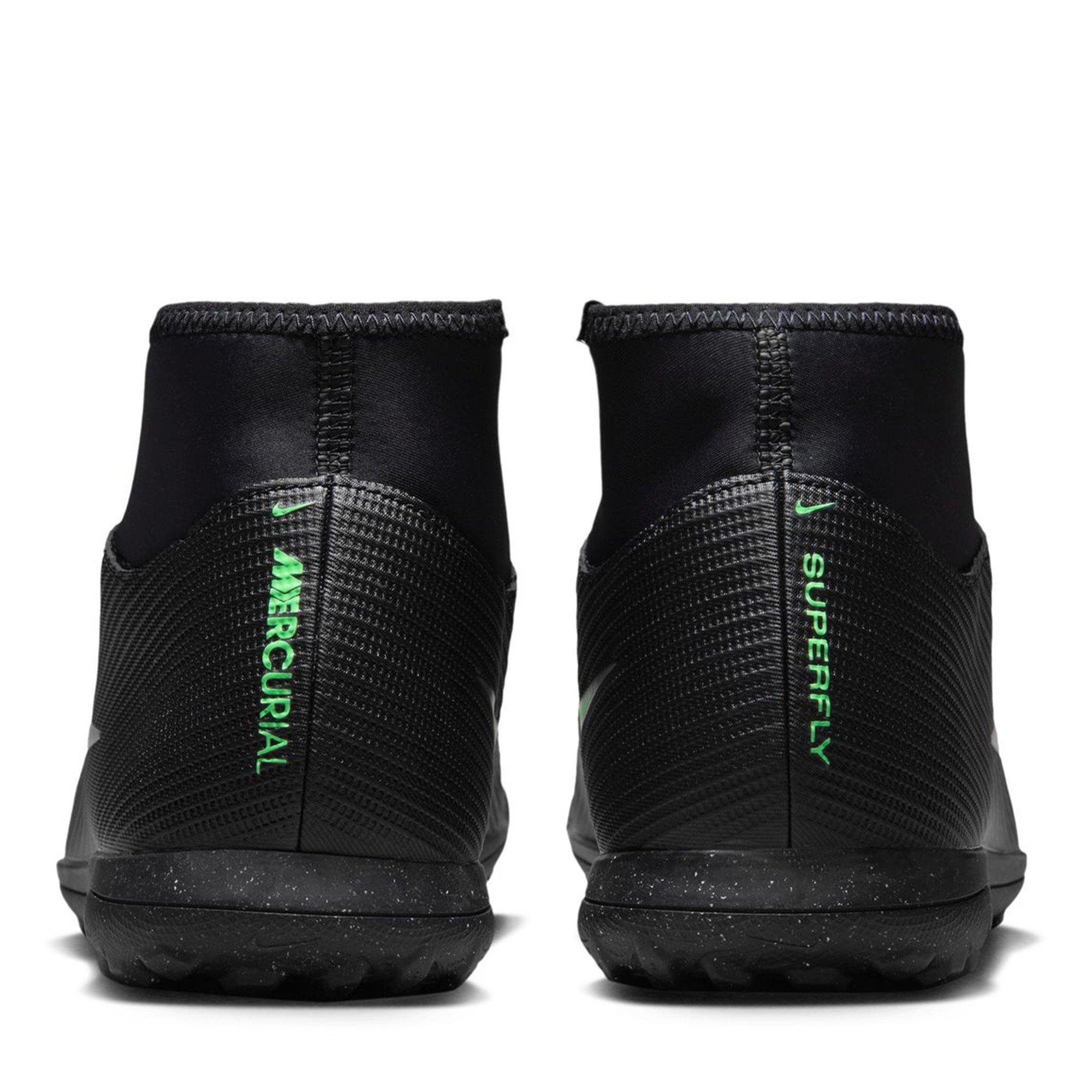 Black/Green - Nike - Men's Mercurial Club Slim Fit Astro Turf Football Boot - 5