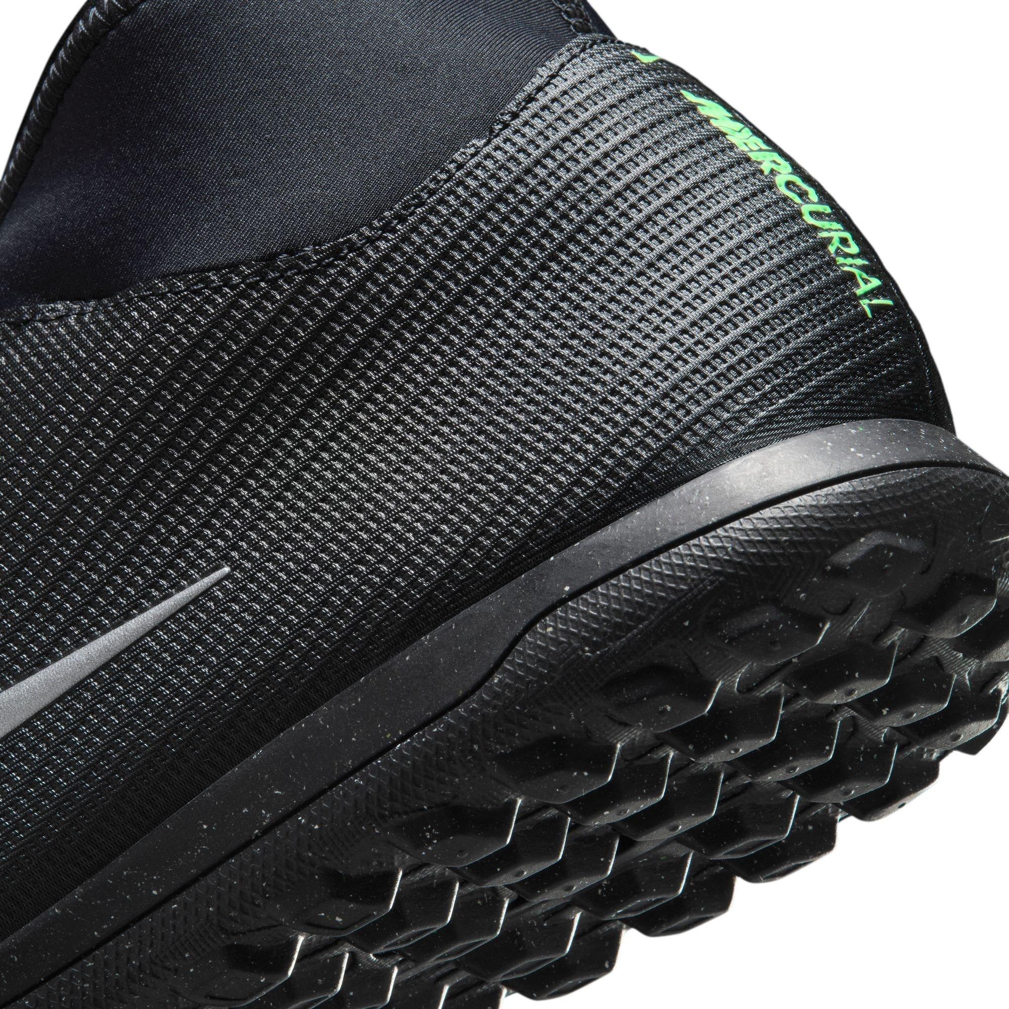 Black/Green - Nike - Men's Mercurial Club Slim Fit Astro Turf Football Boot - 8