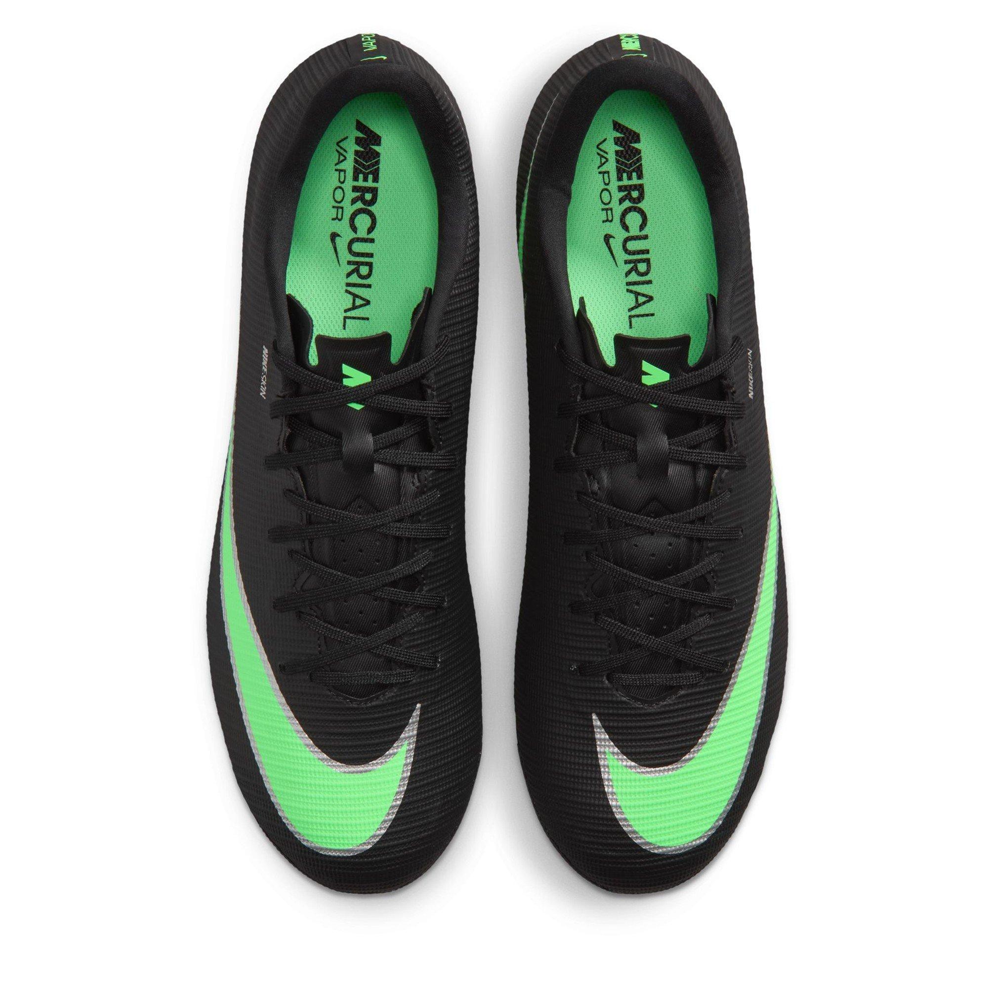 Black/Green - Nike - Men's Mercurial Academy Astro Turf Football Boot - 6