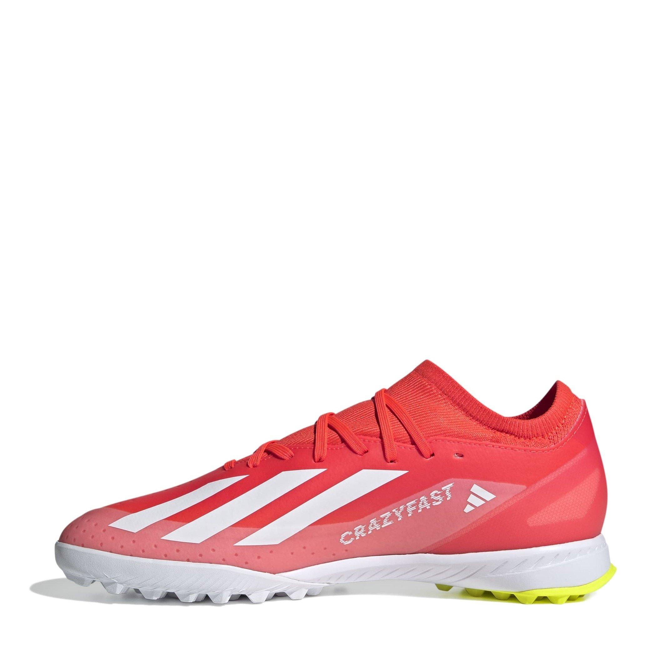 Rouge - adidas - X Crazyfast League Astro Turf Football Boot - 2