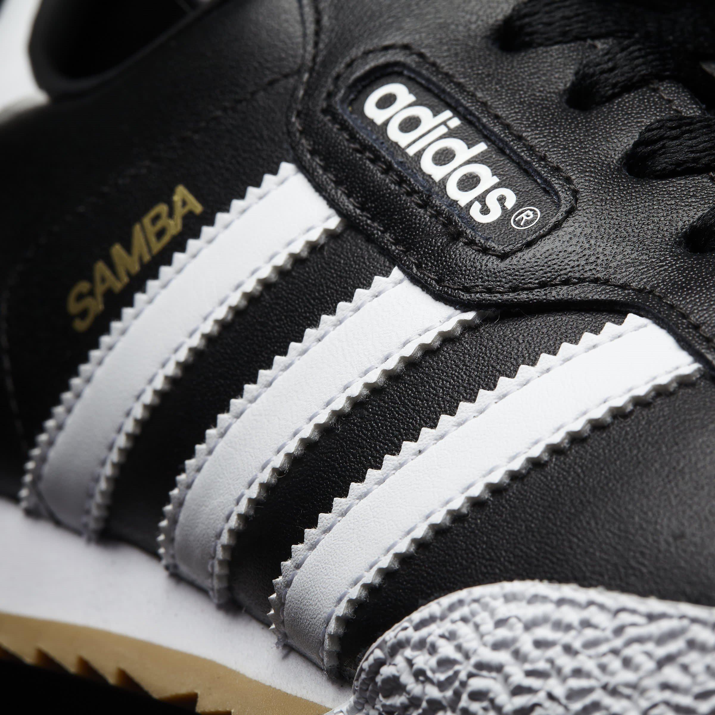 Black/White - adidas - Samba Super Mens Trainers - 8