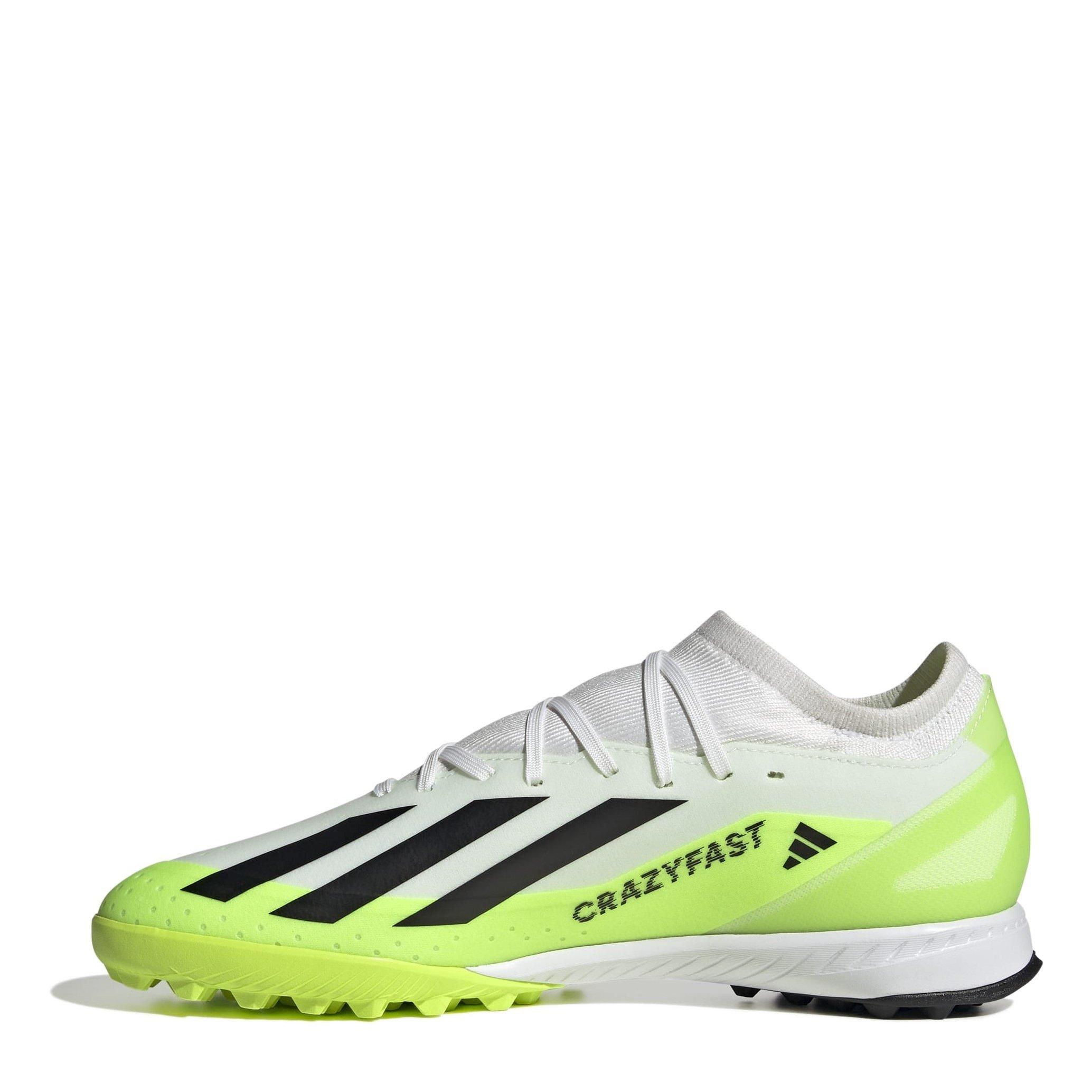 Wit - adidas - X Crazyfast.3 Tf Astro Turf Football Boots Mens - 2