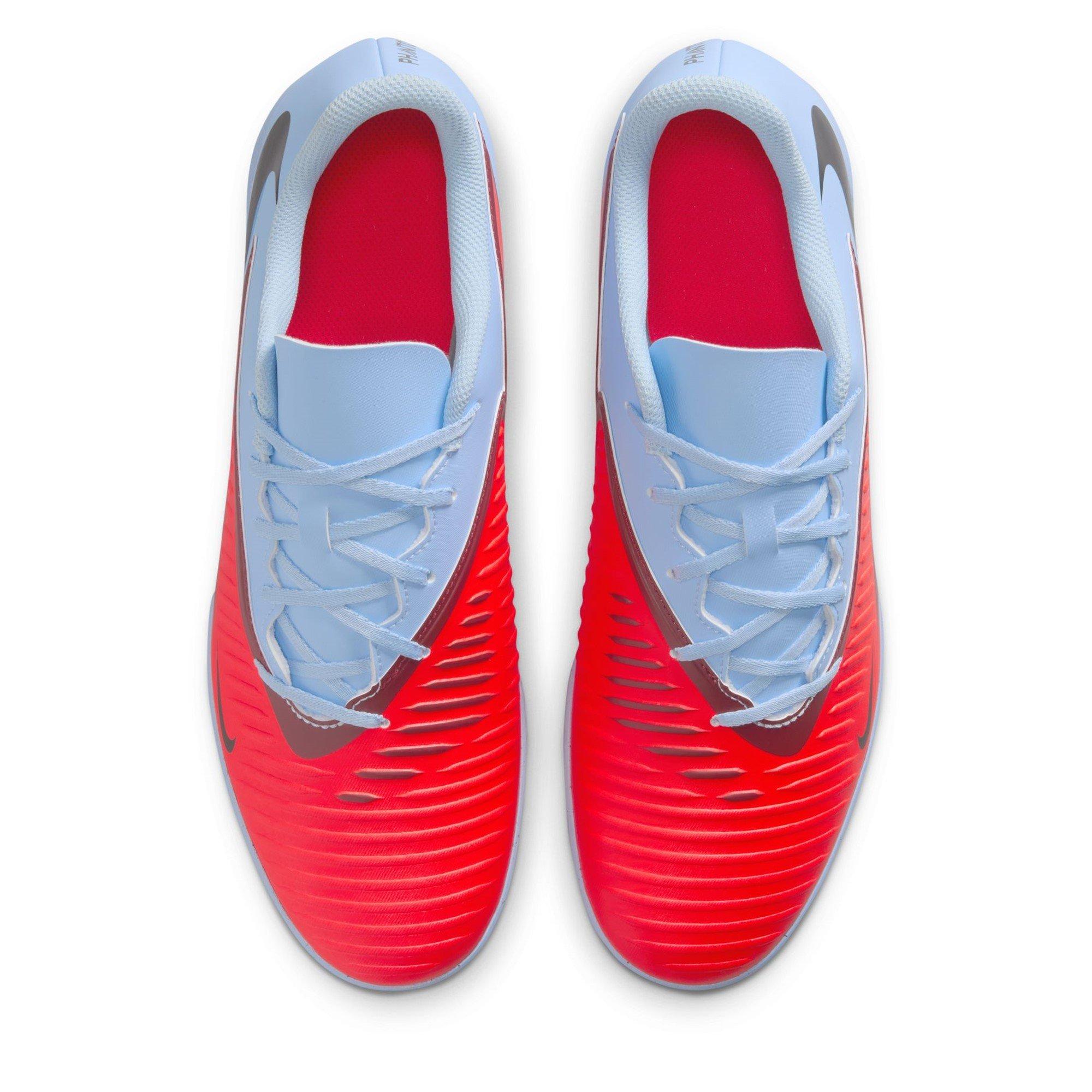 Royal/Crimson - Nike - Nike Phantom 6 Low Club Adults Indoor Football Boots - 6