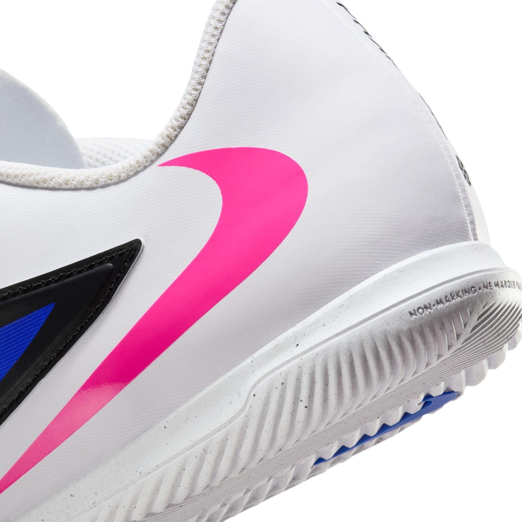 Blue/Pink-White - Nike - Phantom 6 Low Club Indoor Football Boots - 8