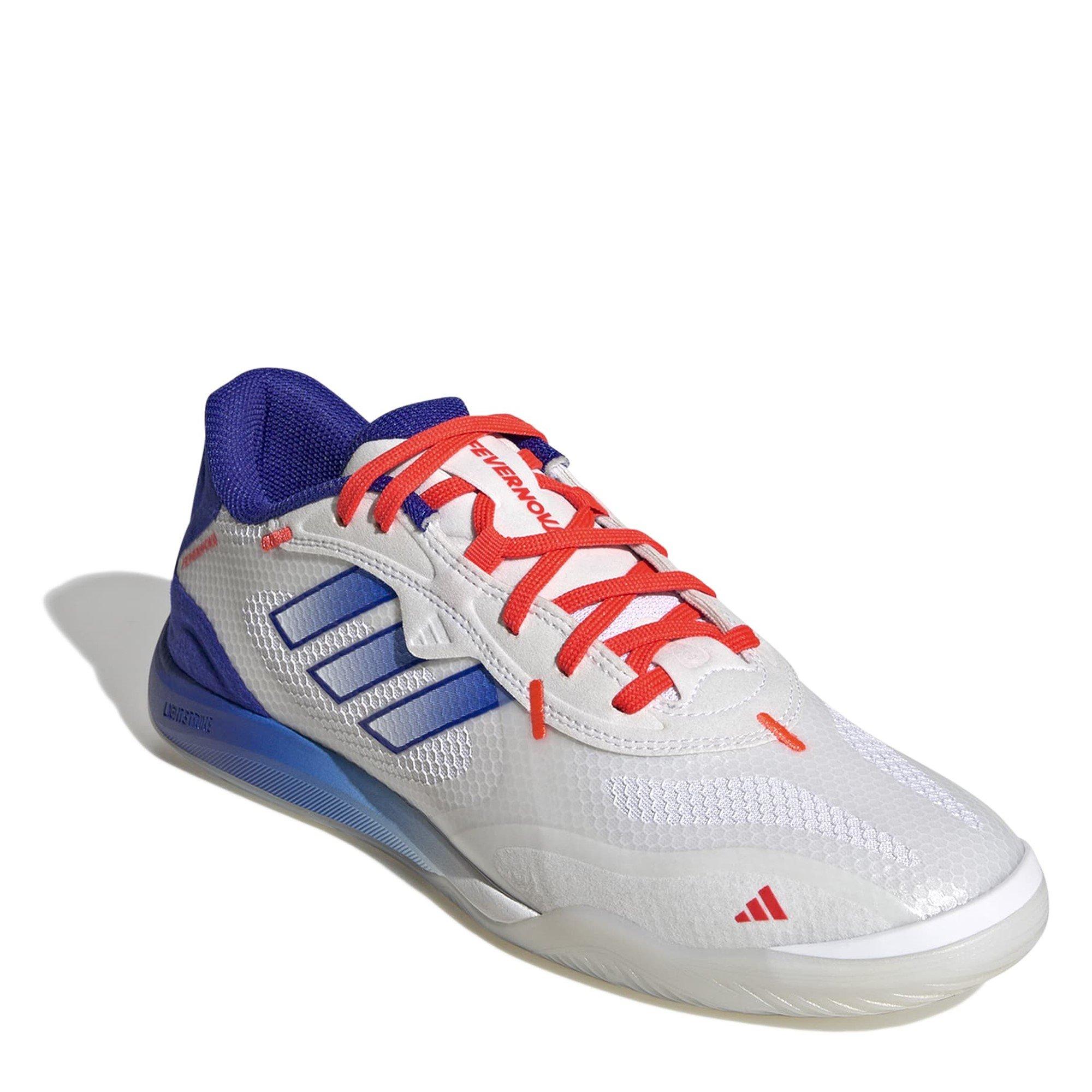 Ftwr White - adidas - Fevernova Court Indoor Football Boot - 3
