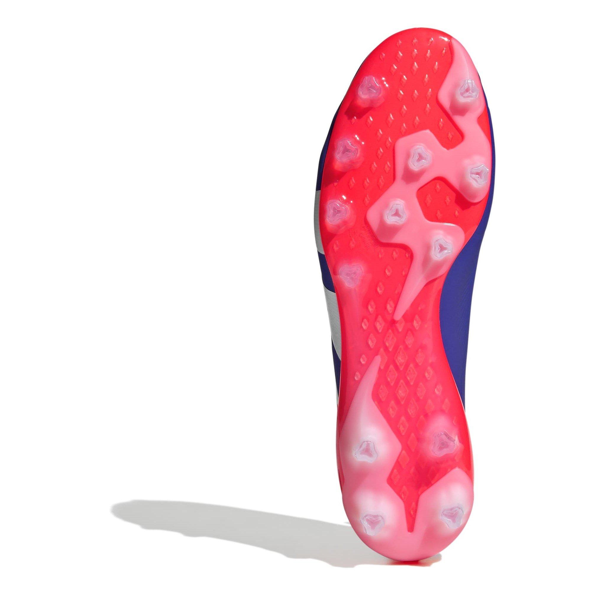 Lucid Blue - adidas - Predator Elite Laceless Adults Artificial Grass Football Boots - 6