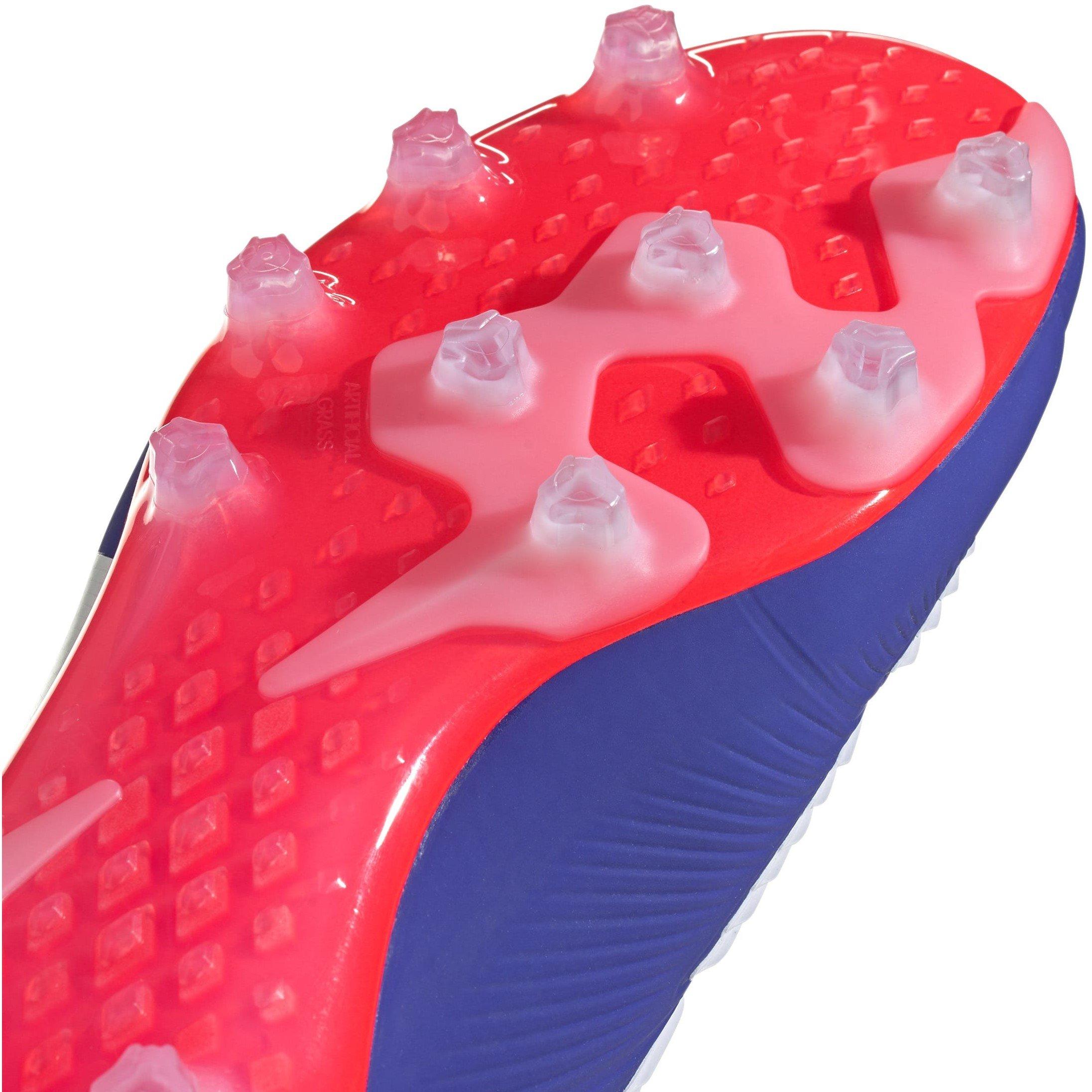 Lucid Blue - adidas - Predator Elite Adults Artificial Grass Football Boots - 7