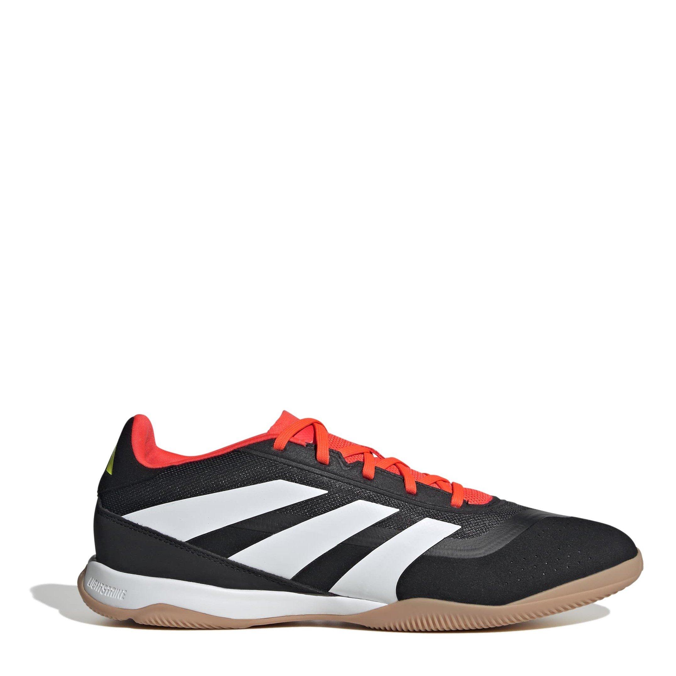 Adidas  Predator League In Indoor Football Boots Adults - Black/White/Red - 10 (44.7)