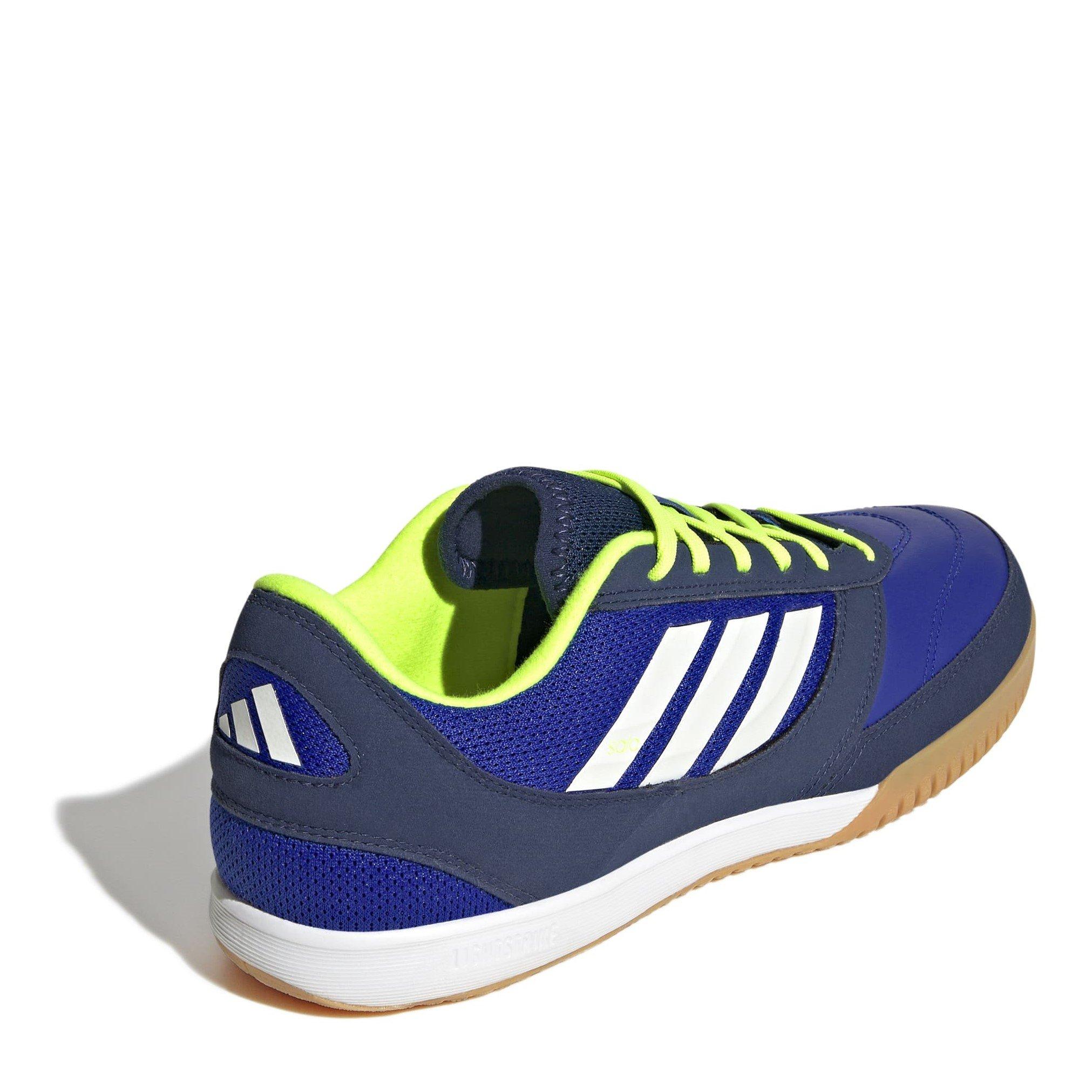 Blue/Wht/Lemon - adidas - Top Sala Indoor Football Boot - 4