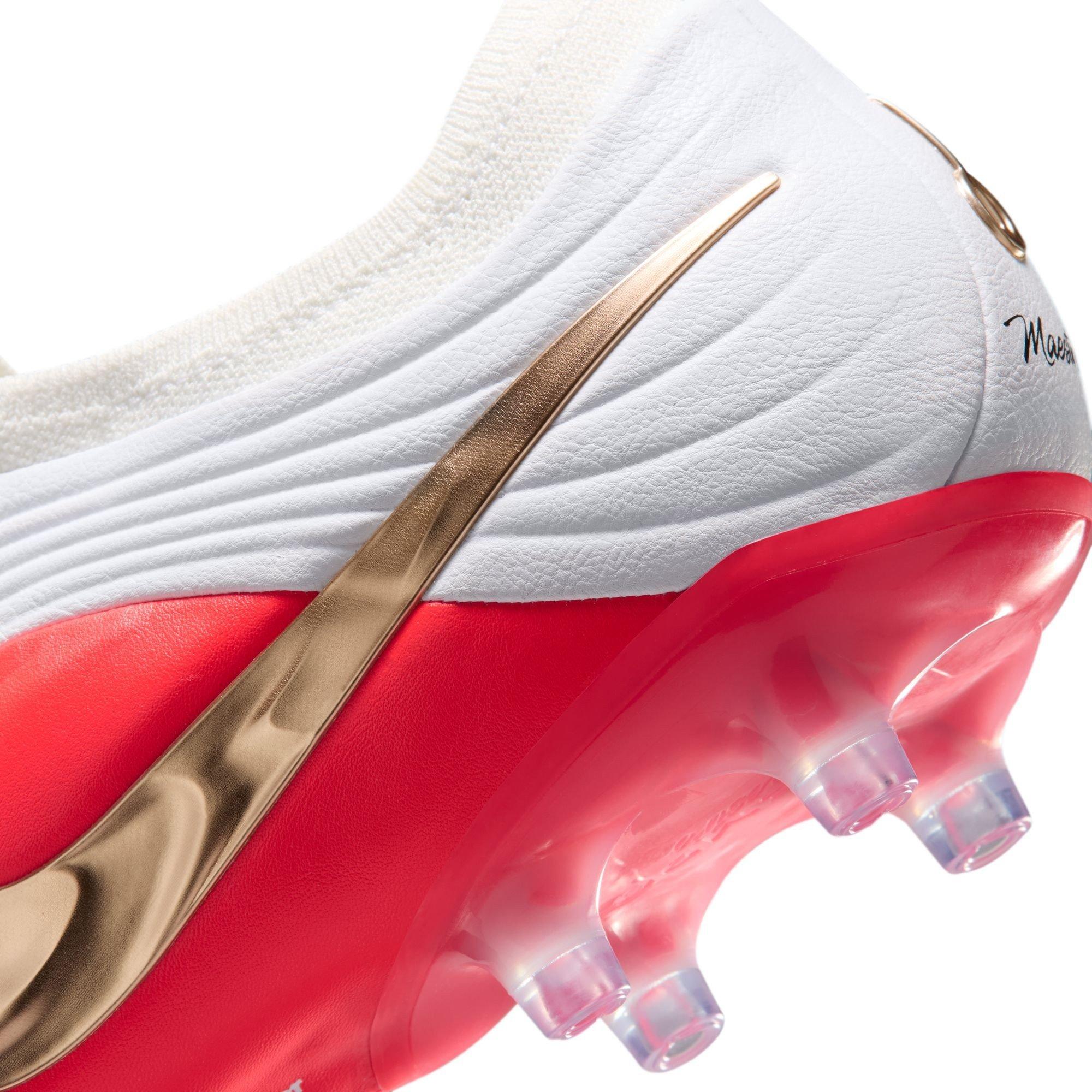 Blanco/Rojo - Nike - Mens Nike Tiempo Maestro Elite Artificial Ground Football Boots - 8