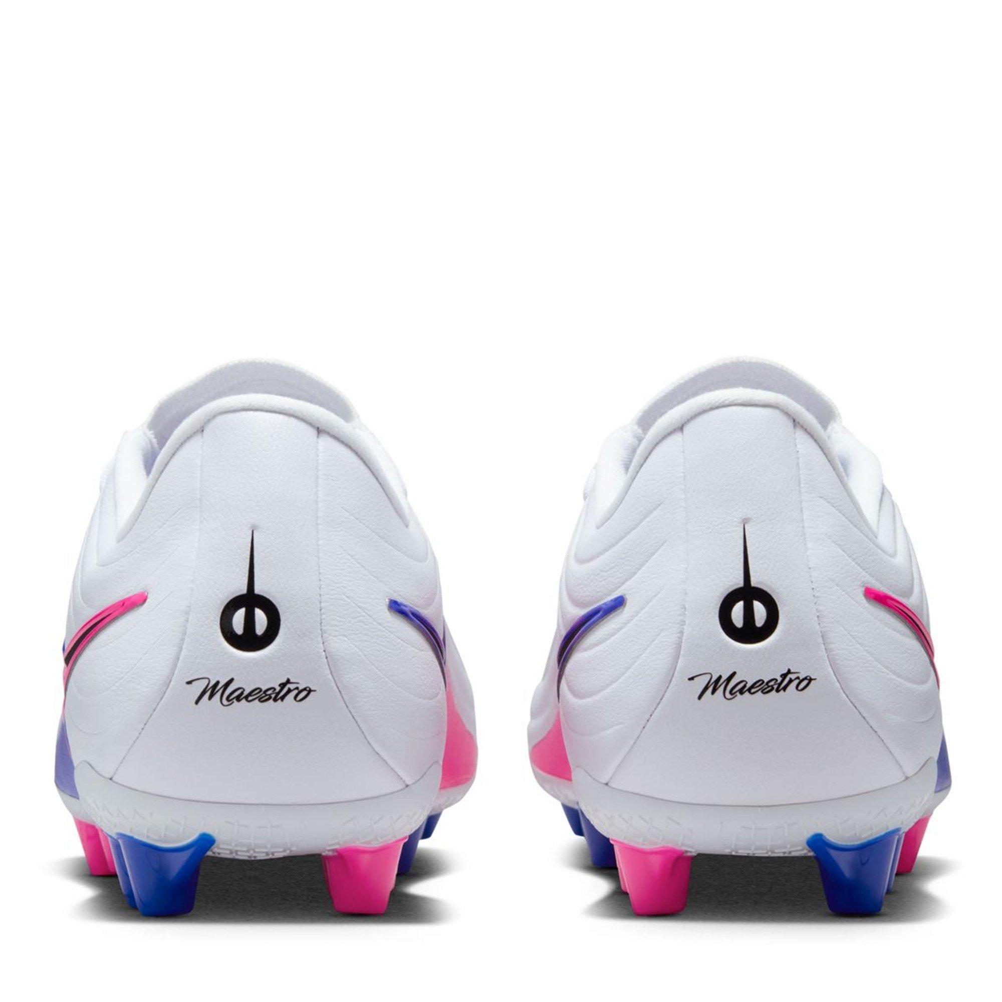 Blå/Hvid/Rosa - Nike - Mens Nike Tiempo Maestro Academy Astro Turf Football Boots - 5