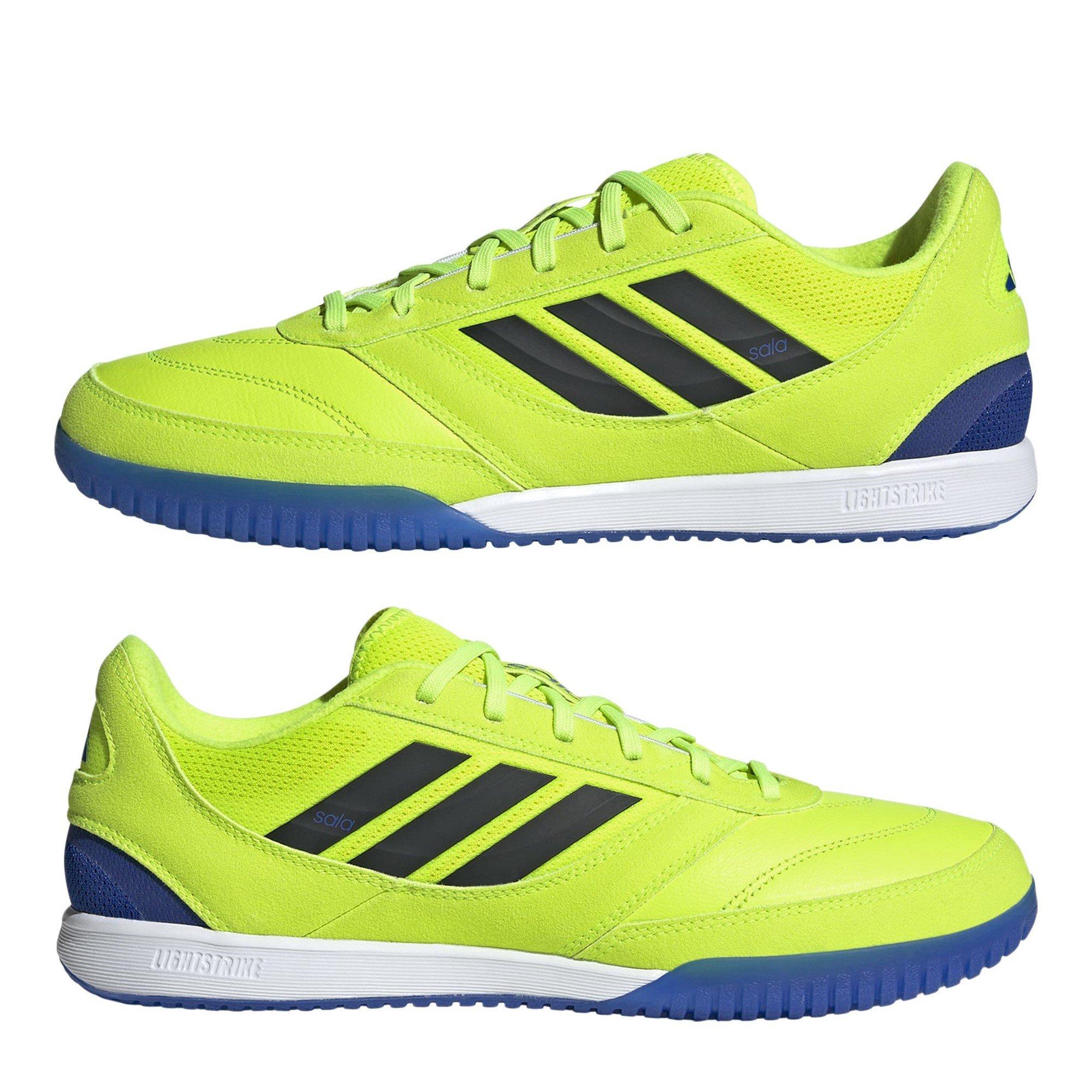 Lemon/Blue - adidas - Top Sala Competition Indoor Court Football Boots - 9