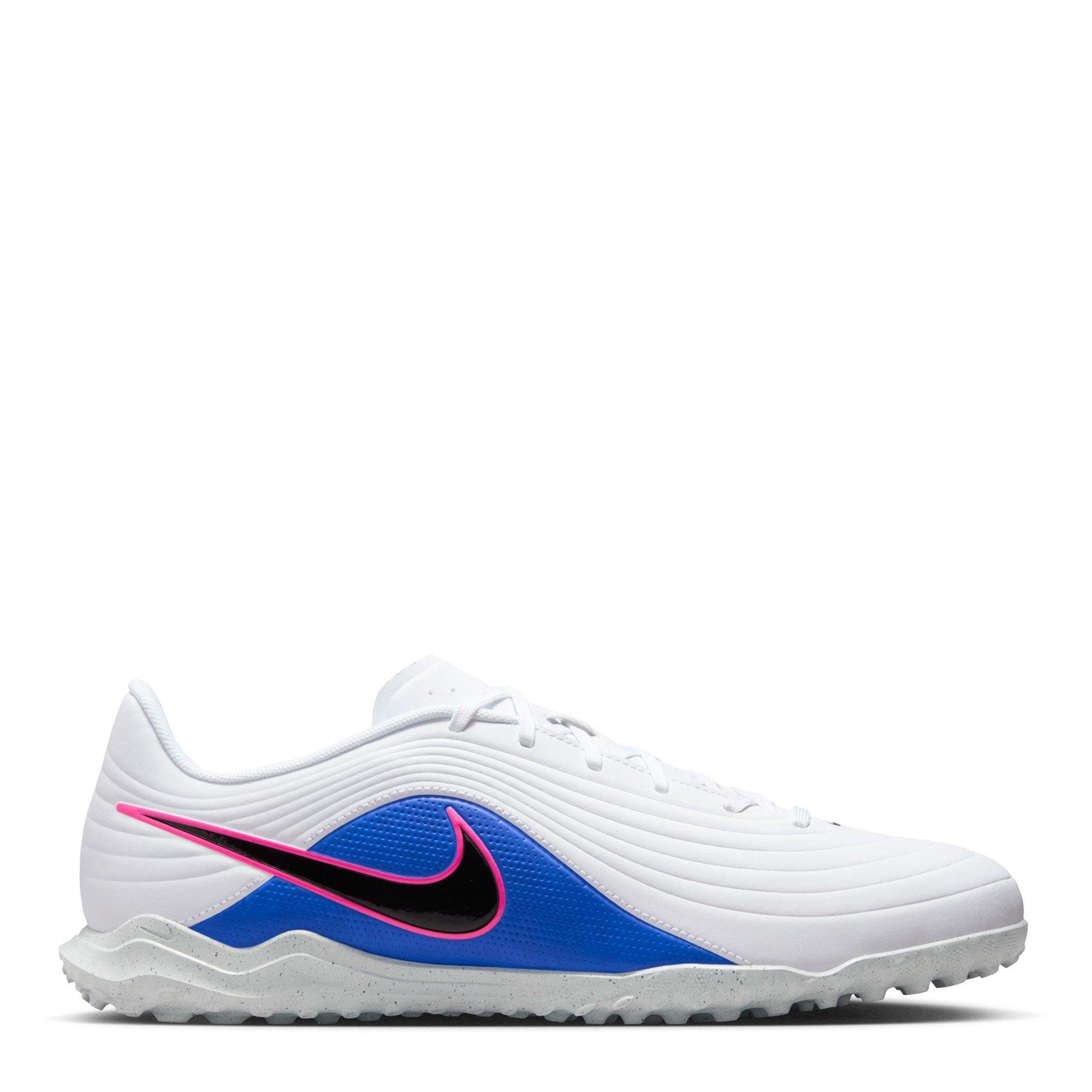 Nike Men's Tiempo Maestro Club Astro Turf Football Boots - Blue/Wht/Pink - 9.5 (44.5)
