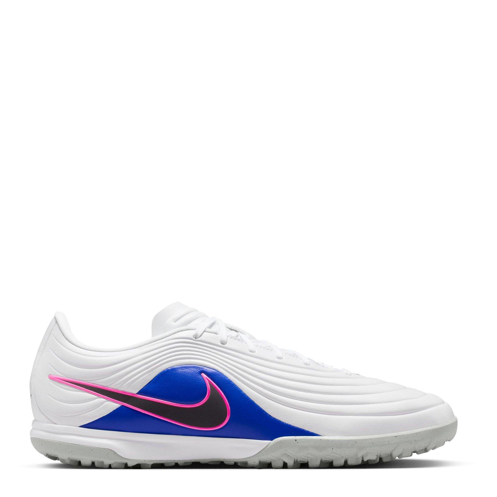 Nike Men's Tiempo Maestro Academy Astro Turf Football Boots - Blue/Wht/Pink - 9.5 (44.5)