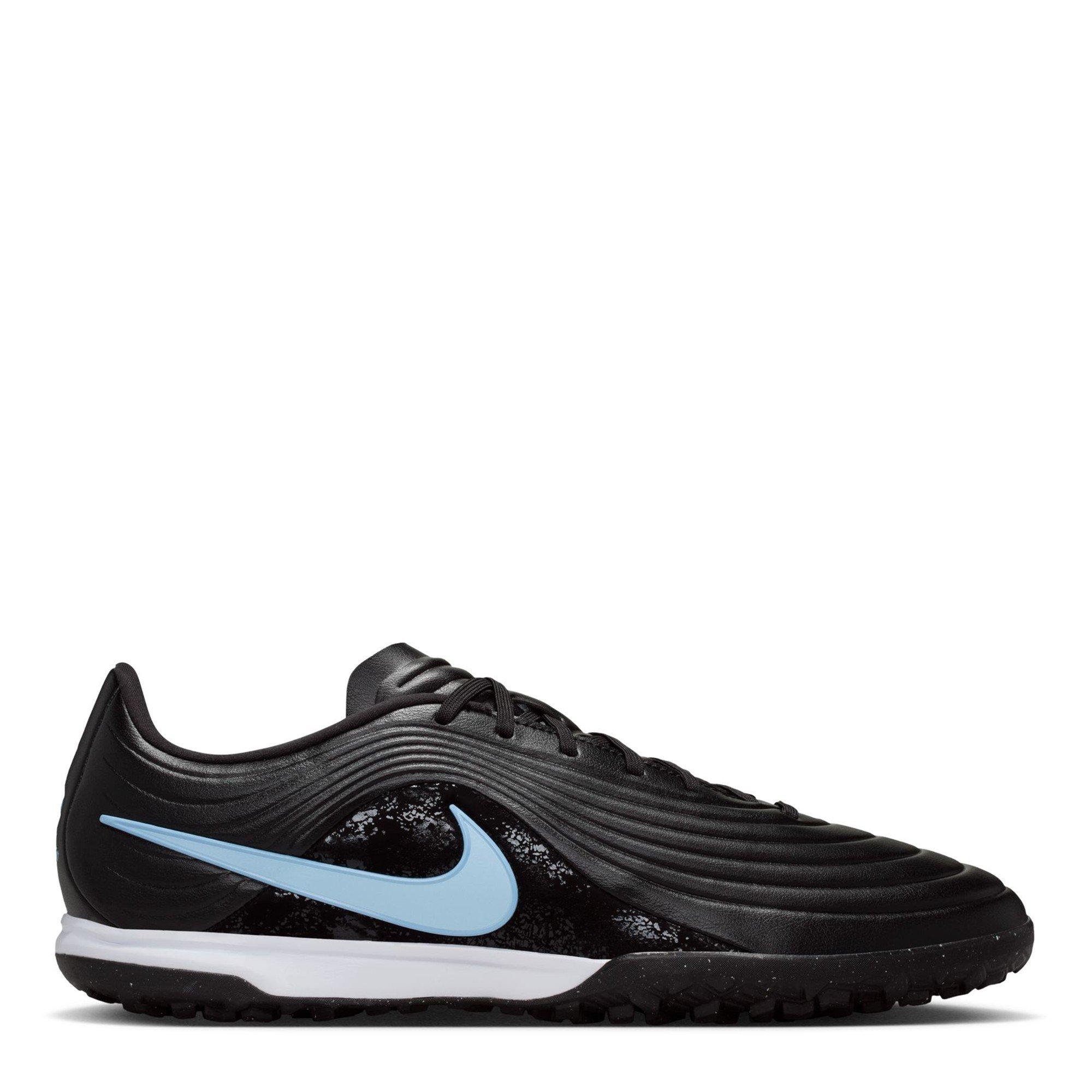 Nike Men's Tiempo Maestro Academy Astro Turf Football Boots - Black/Blue - 9.5 (44.5)