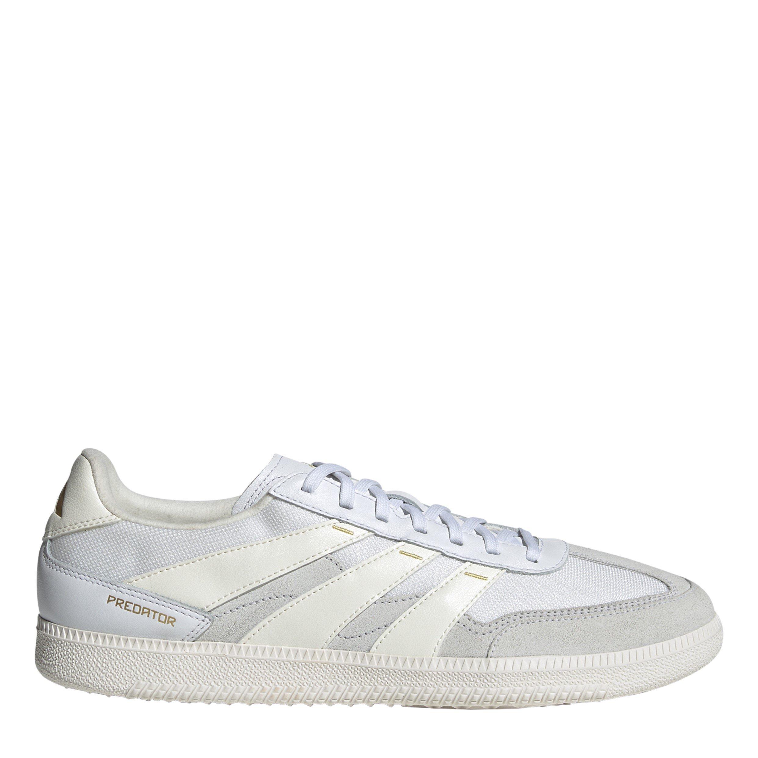 Adidas  Adults Predator Freestyle Indoor Football Boots - White/Off White - 7.5 (41.3)