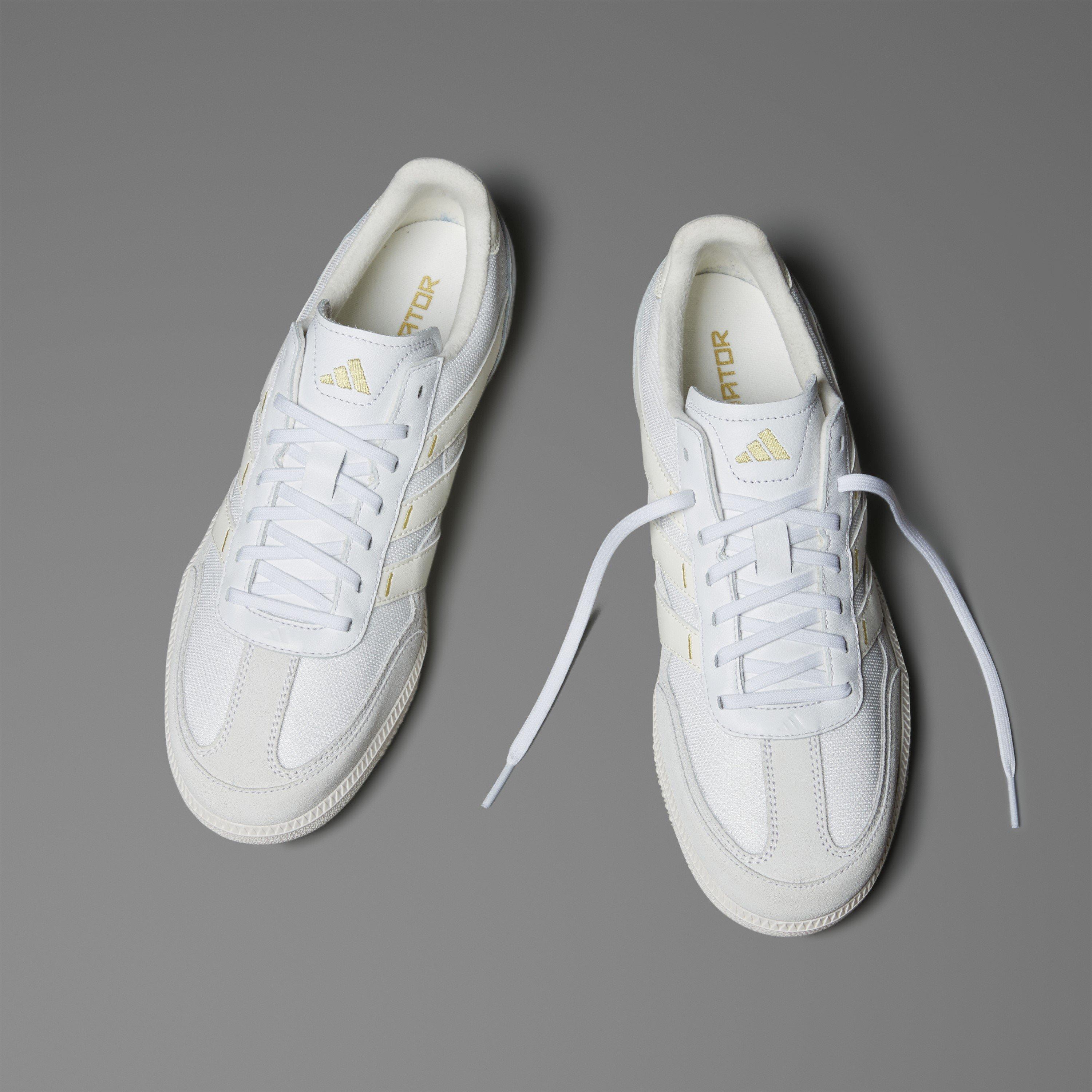 Bianco/Bianco Sporco - adidas - Adults Predator Freestyle Indoor Football Boots - 13