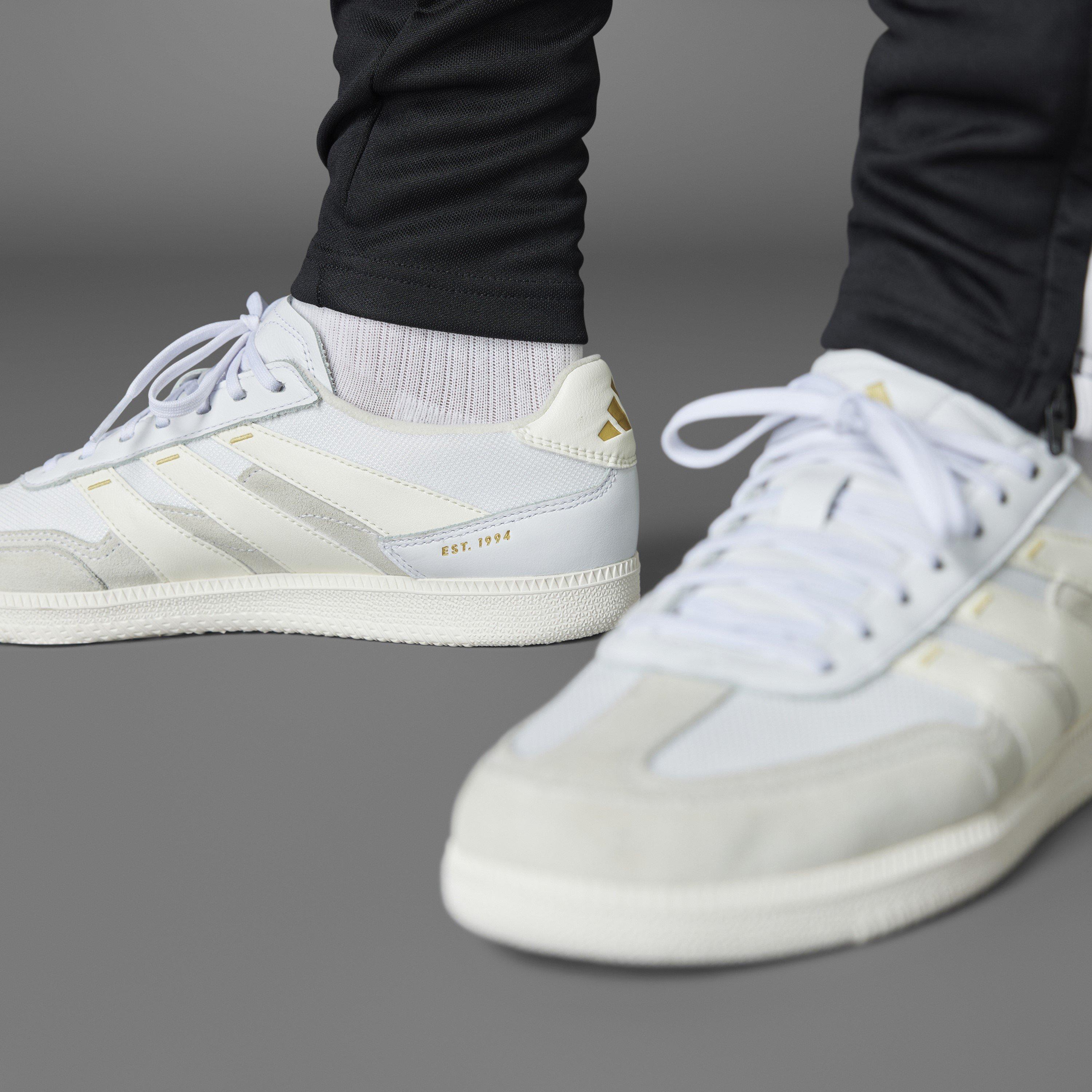 Bianco/Bianco Sporco - adidas - Adults Predator Freestyle Indoor Football Boots - 14