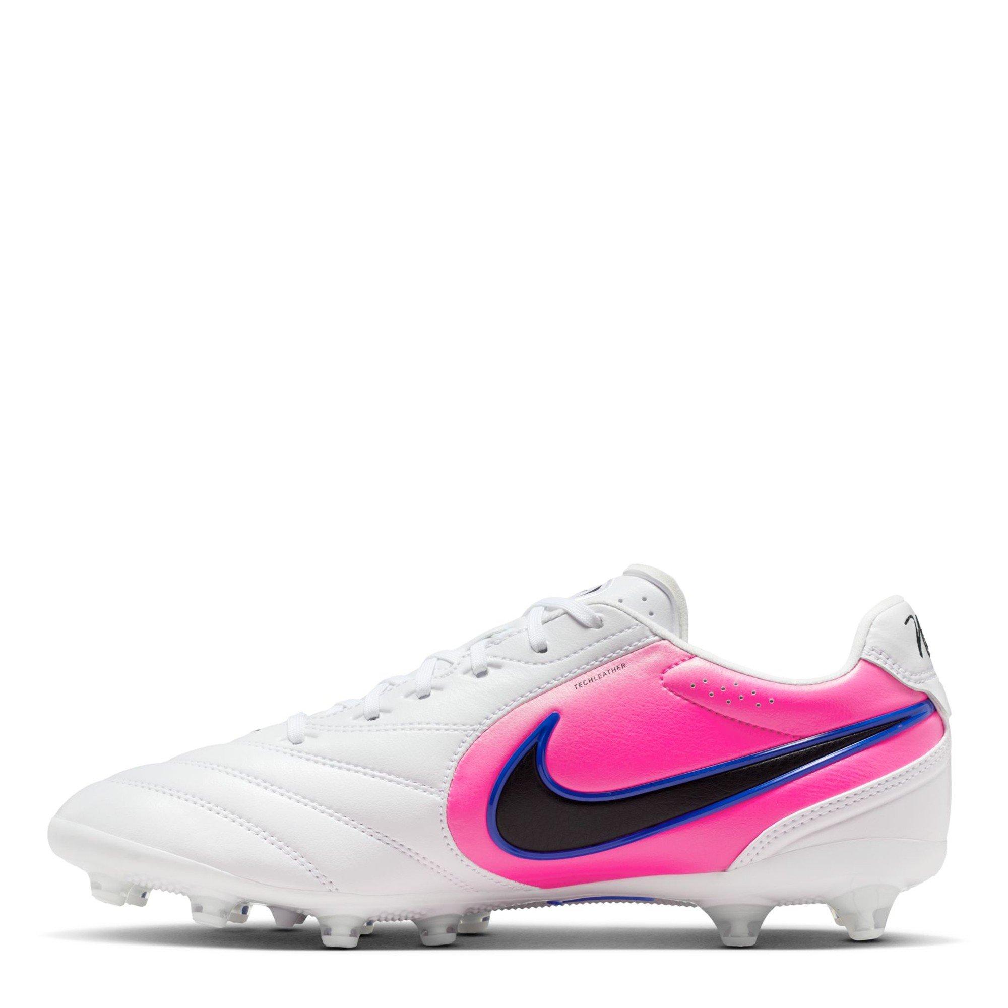 Blue/Wht/Pink - Nike - Mens Nike Tiempo Ligera Artificial Ground Football Boots - 2