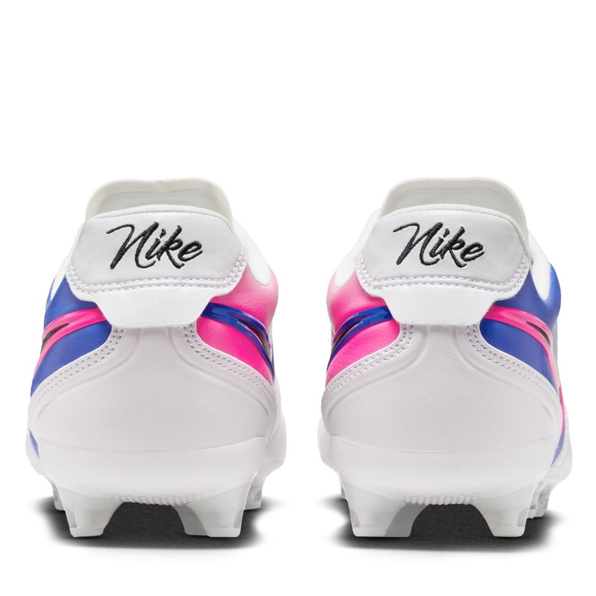 Blue/Wht/Pink - Nike - Mens Nike Tiempo Ligera Artificial Ground Football Boots - 5